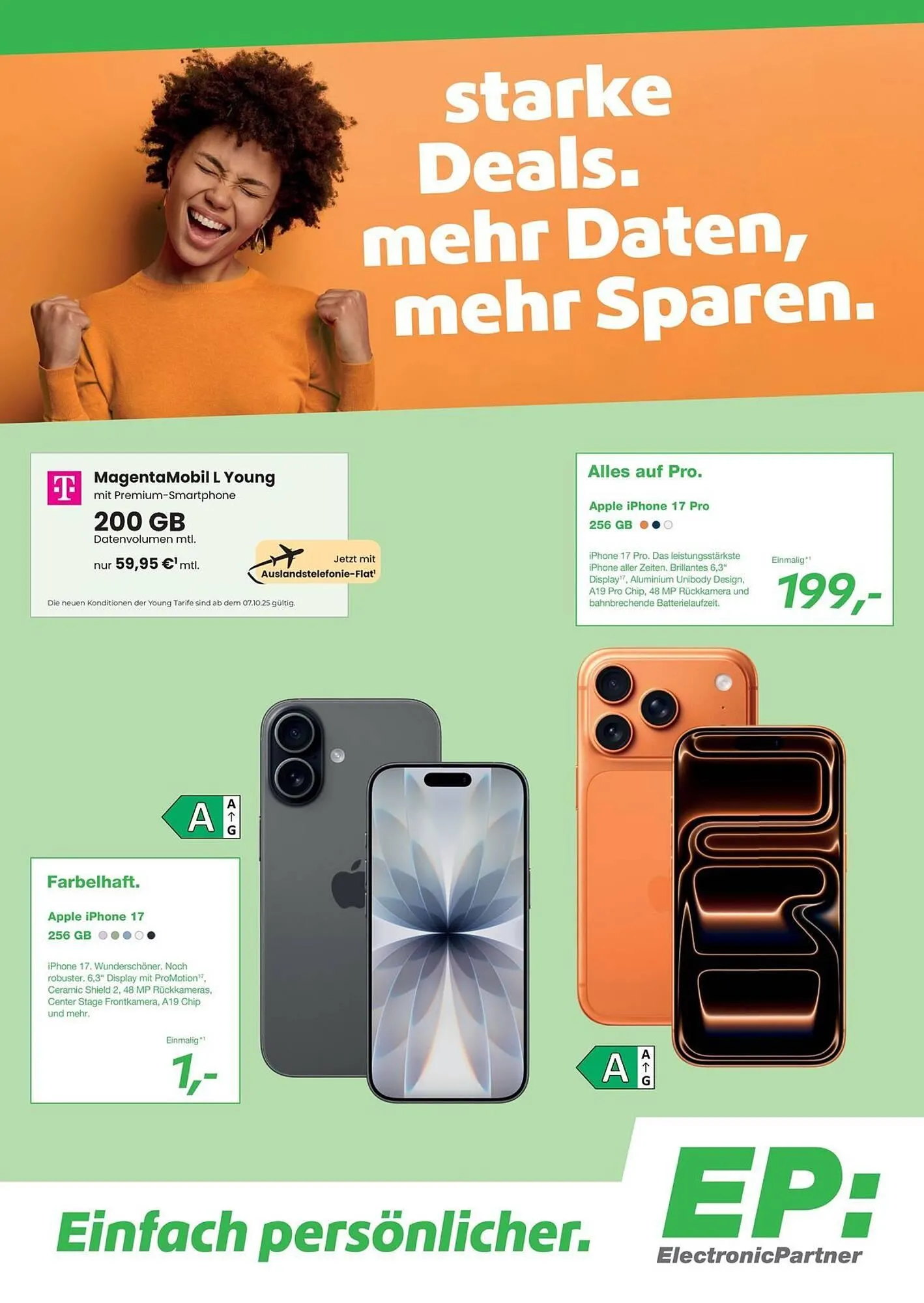 EP Prospekt von 7. Oktober bis 31. Oktober 2025 - Prospekt seite 1