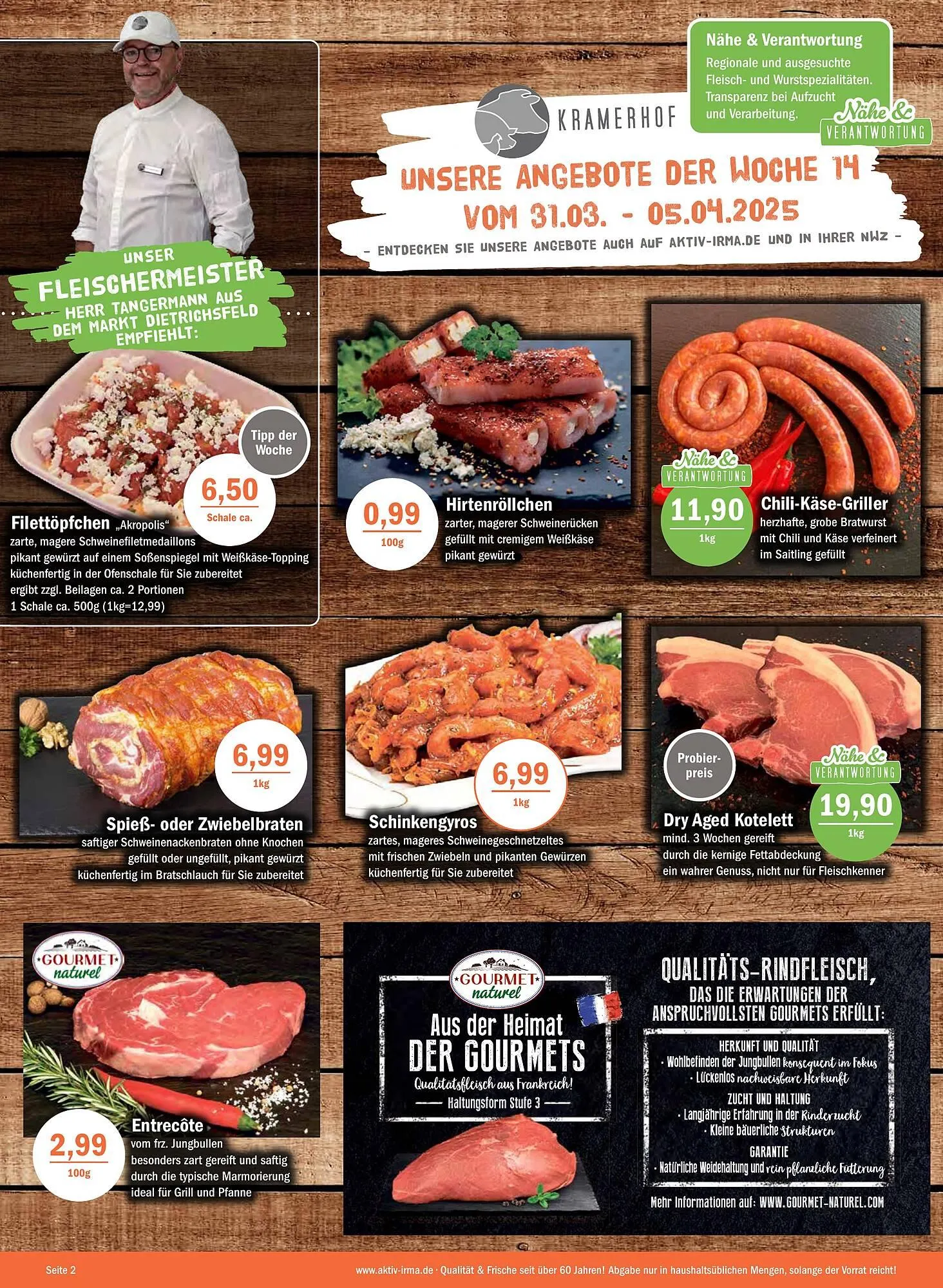 Aktiv Irma Prospekt von 31. März bis 5. April 2025 - Prospekt seite 2