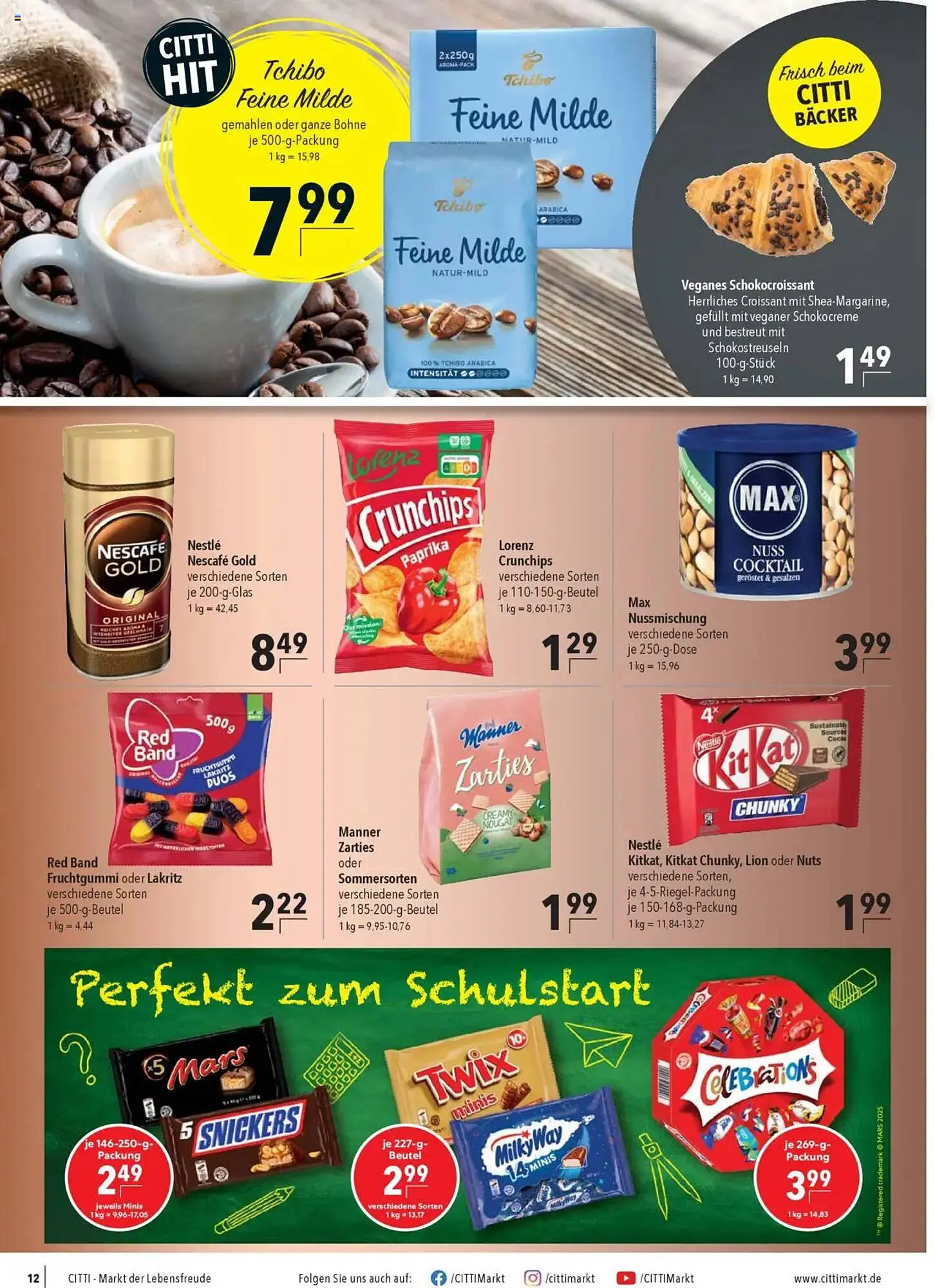 CITTI Markt Prospekt von 13. August bis 19. August 2025 - Prospekt seite 14