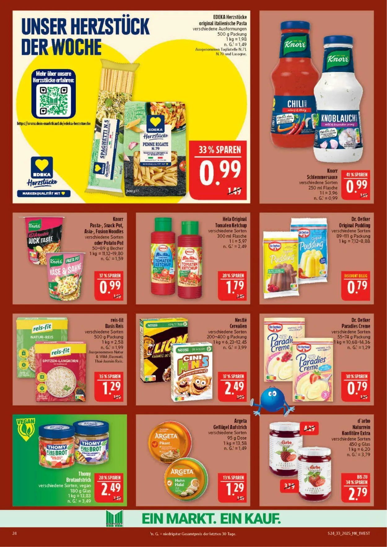Marktkauf - Nürnberg-Thon Aktueller Prospekt von 11. August bis 16. August 2025 - Prospekt seite 24
