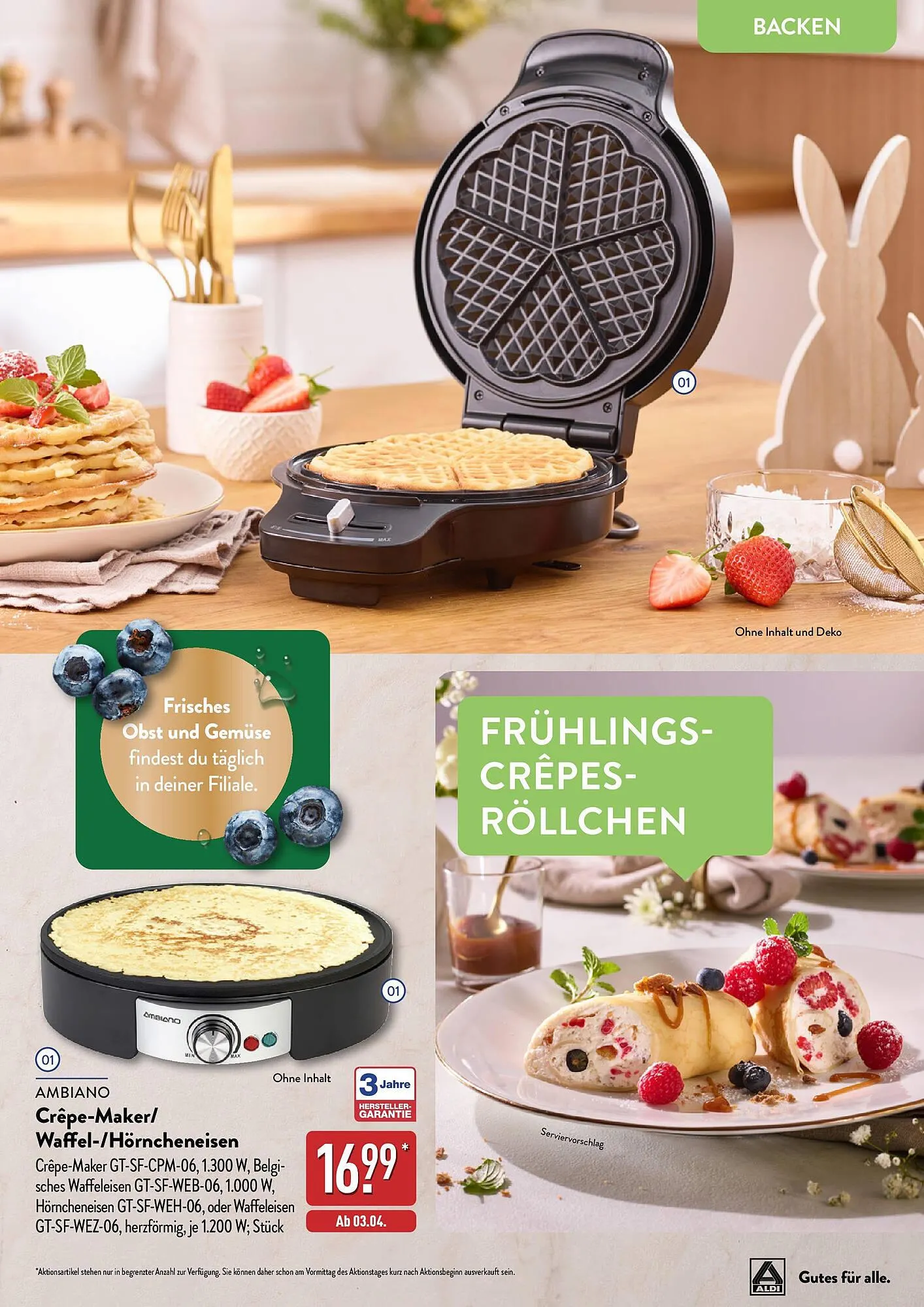 Aldi Nord Prospekt von 16. März bis 17. April 2025 - Prospekt seite 25