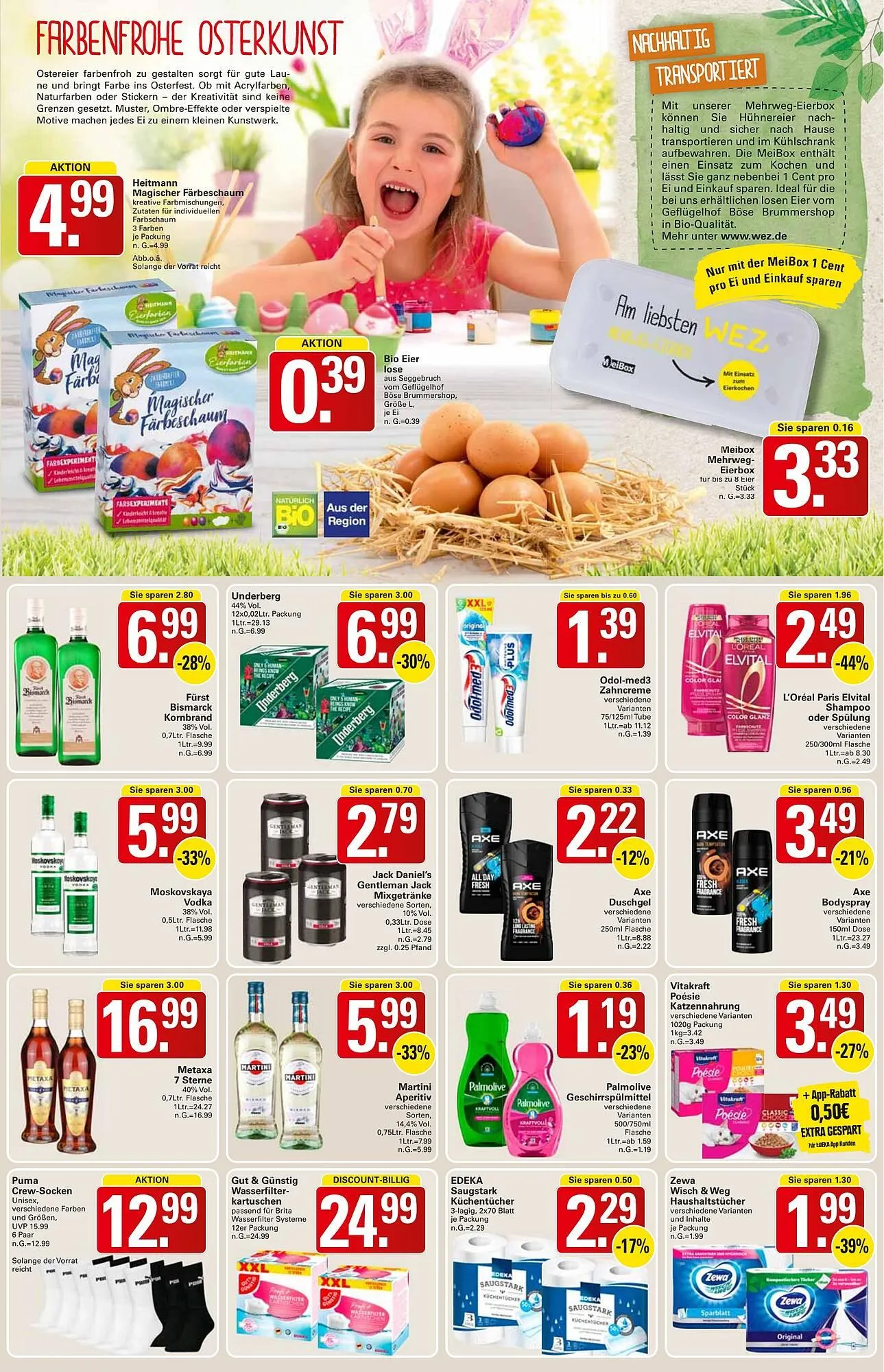 WEZ Prospekt von 10. März bis 15. März 2025 - Prospekt seite 18