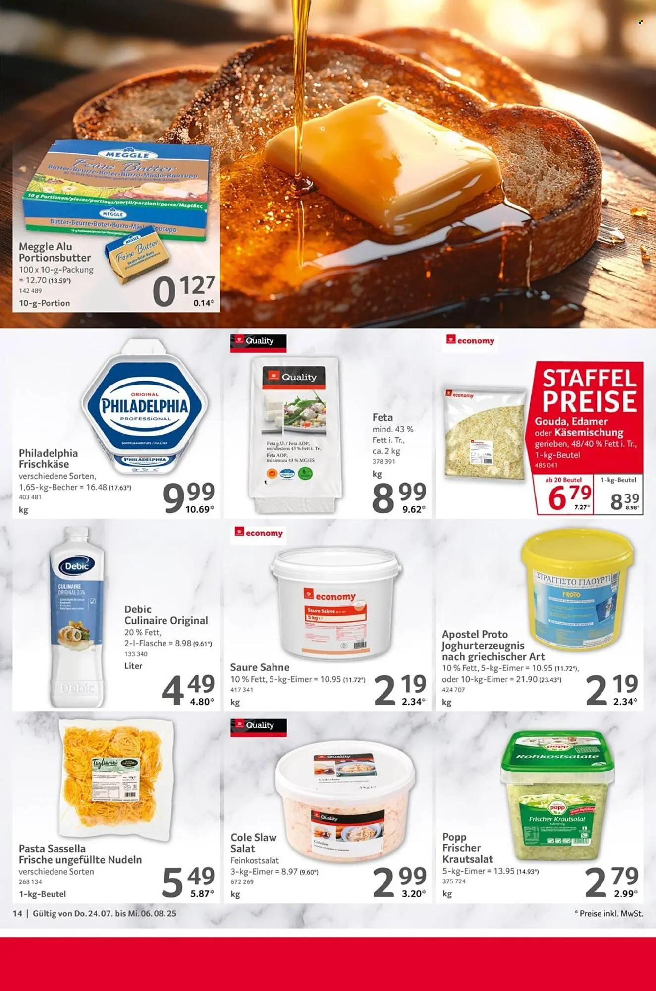 Selgros Prospekt von 24. Juli bis 6. August 2025 - Prospekt seite 14