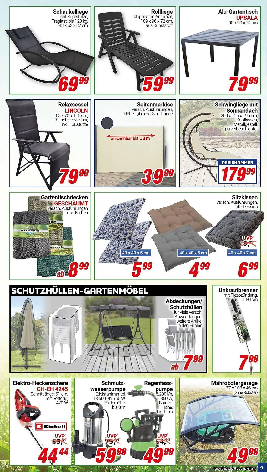 CENTERSHOP Prospekt von 31. März bis 5. April 2025 - Prospekt seite 9