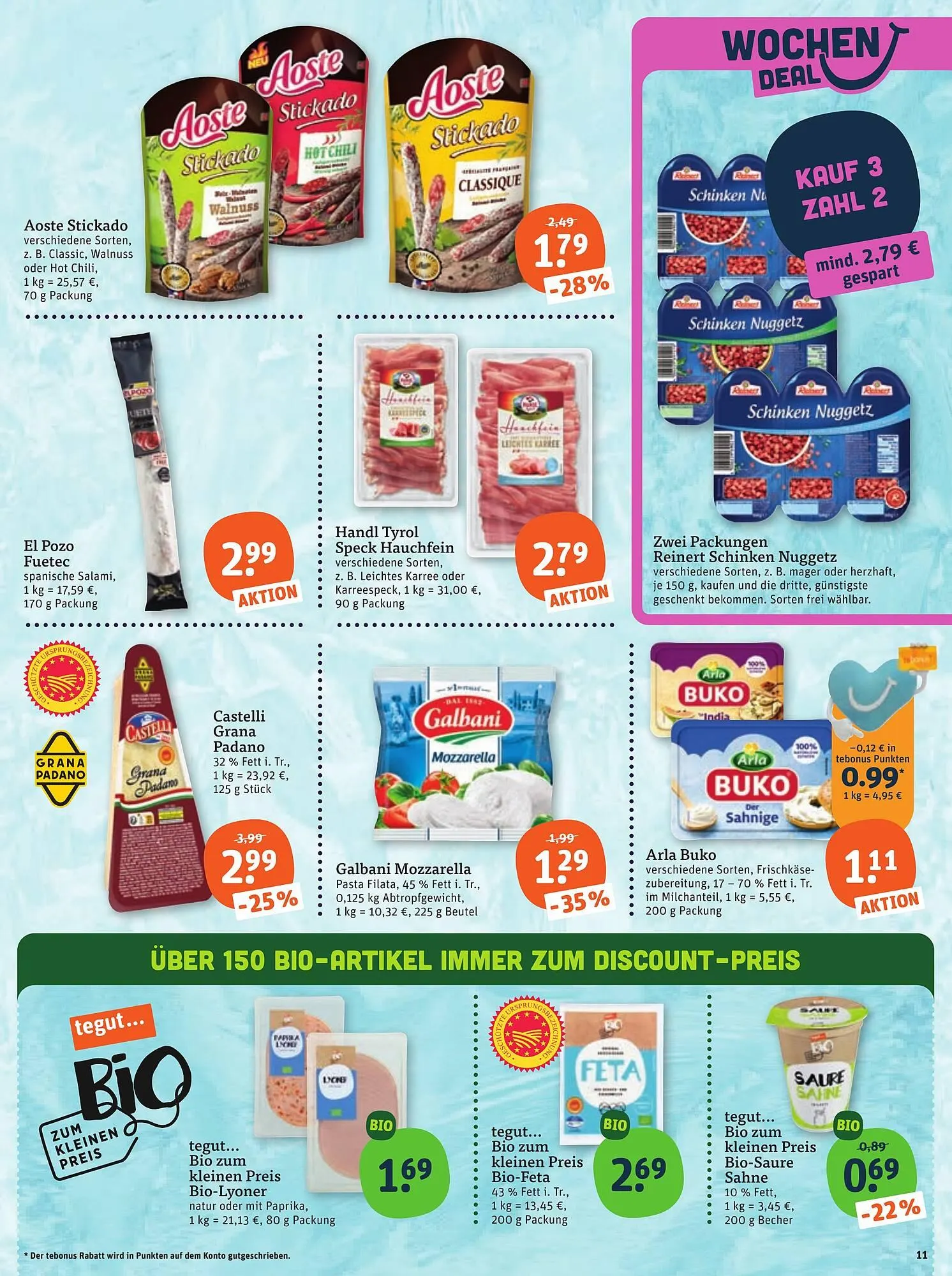 Tegut Prospekt von 17. April bis 18. April 2026 - Prospekt seite 13