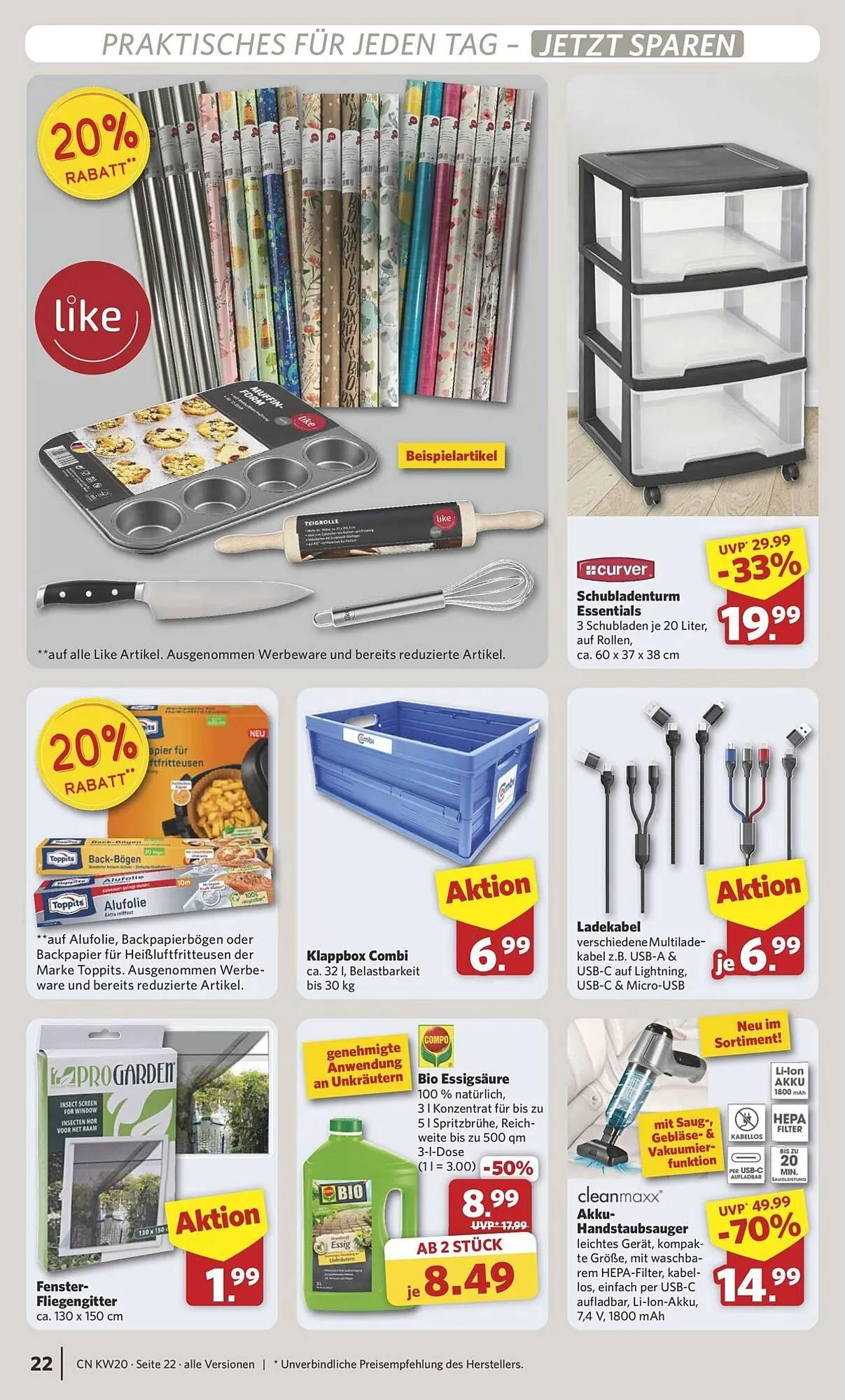 Combi Prospekt von 11. Mai bis 17. Mai 2025 - Prospekt seite 30