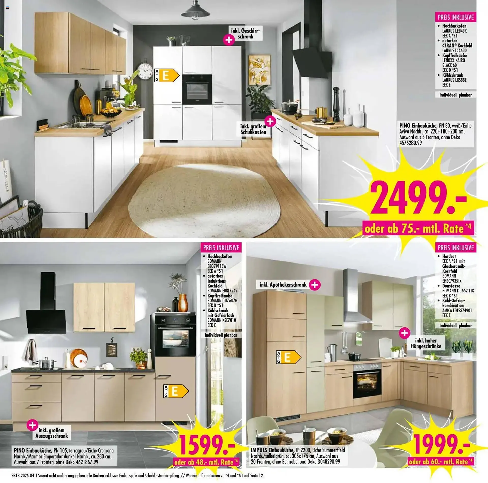 Möbel Boss Prospekt von 21. März bis 3. April 2026 - Prospekt seite 4