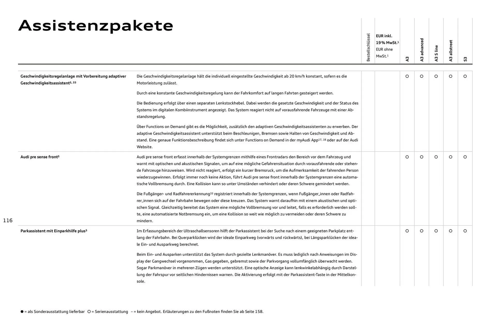 Audi Prospekt von 27. Juli bis 27. Juli 2026 - Prospekt seite 116