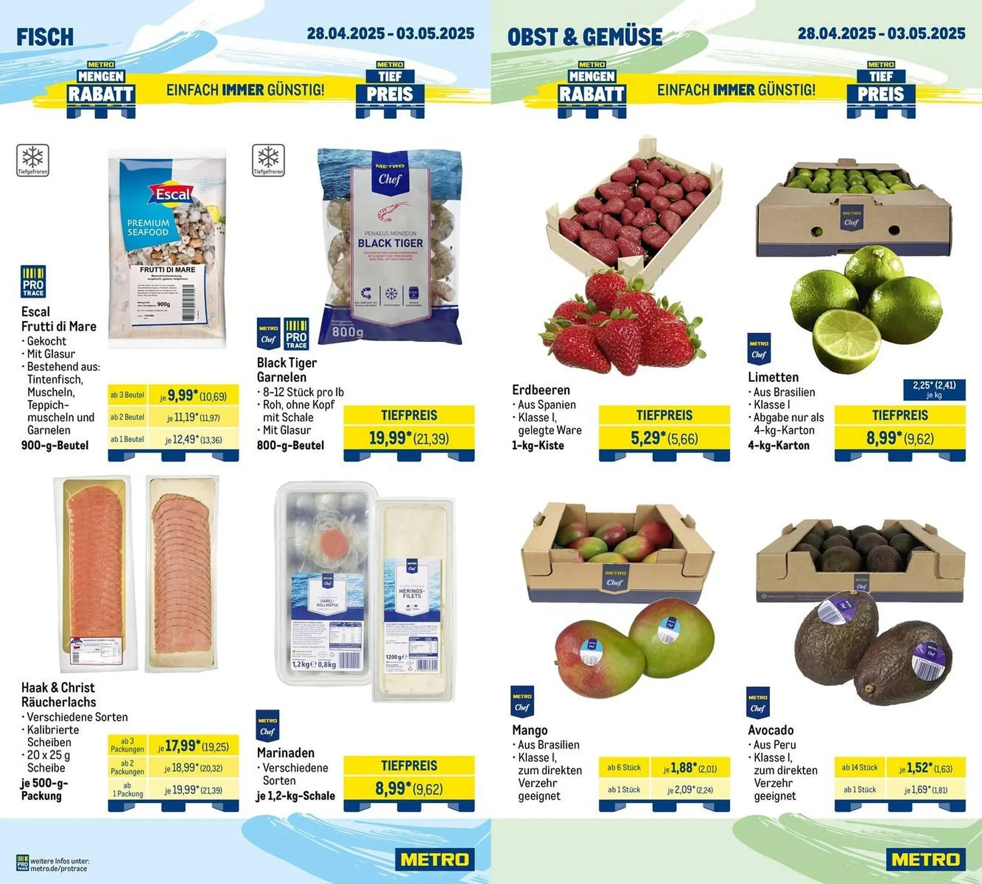 METRO Prospekt von 28. April bis 3. Mai 2025 - Prospekt seite 4
