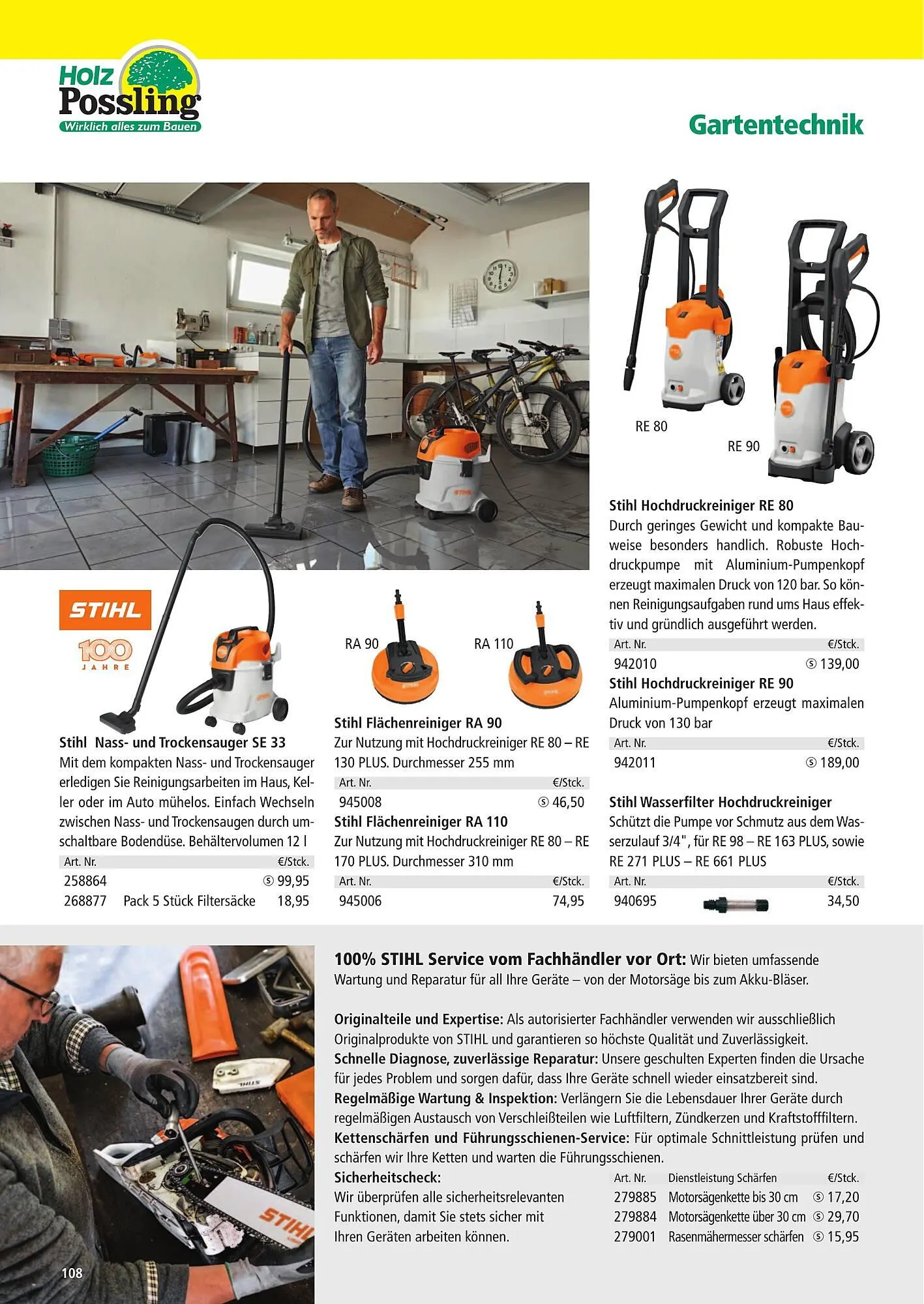 Holz Possling Prospekt von 1. April bis 31. Juli 2026 - Prospekt seite 108