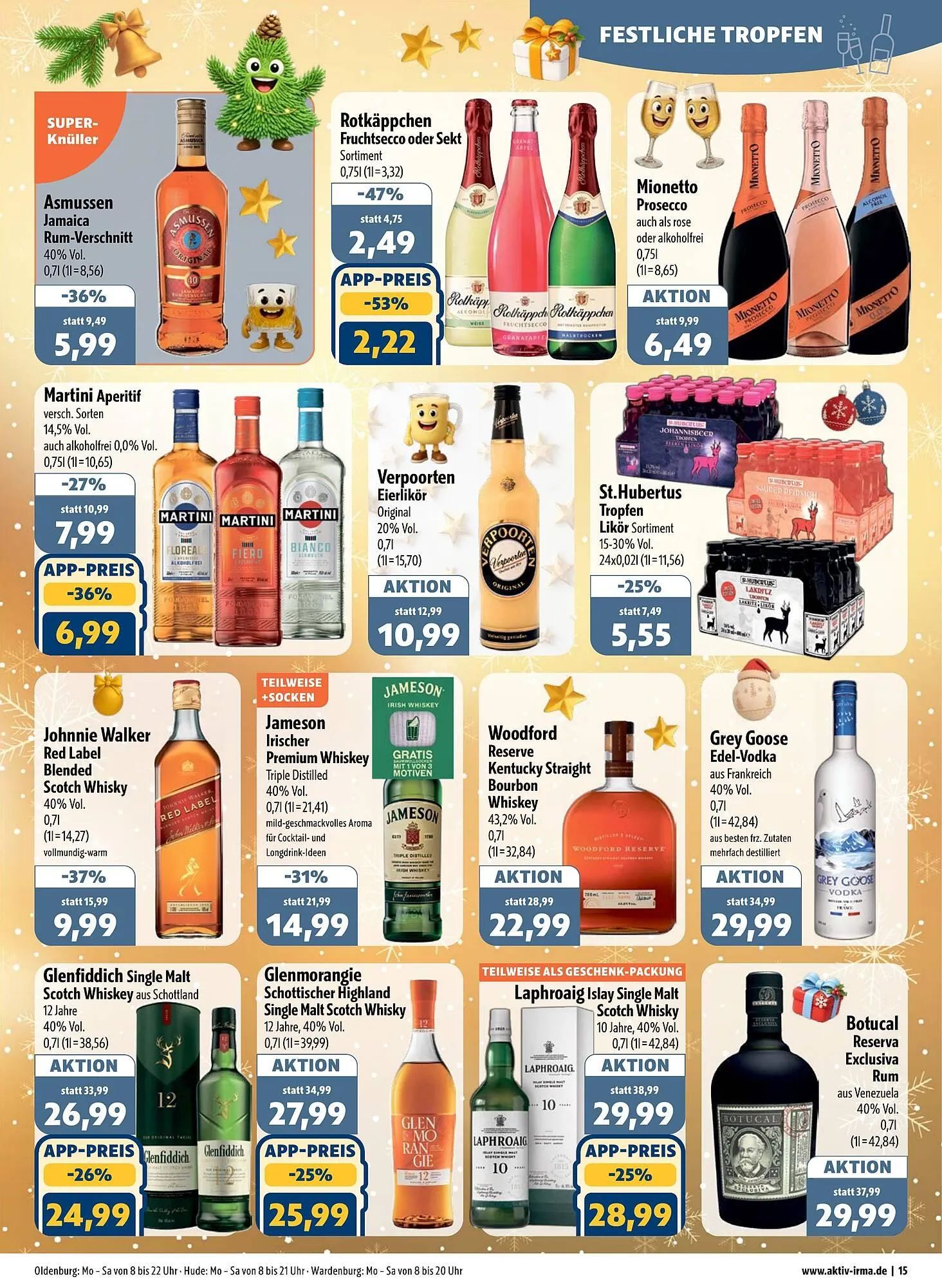 Aktiv Irma Prospekt von 22. Dezember bis 27. Dezember 2025 - Prospekt seite 15