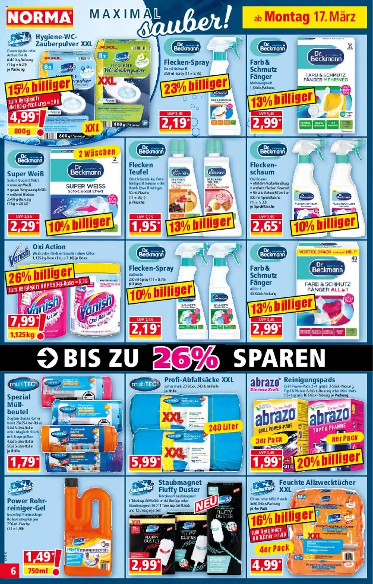 Norma Prospekt von 17. März bis 22. März 2025 - Prospekt seite 6