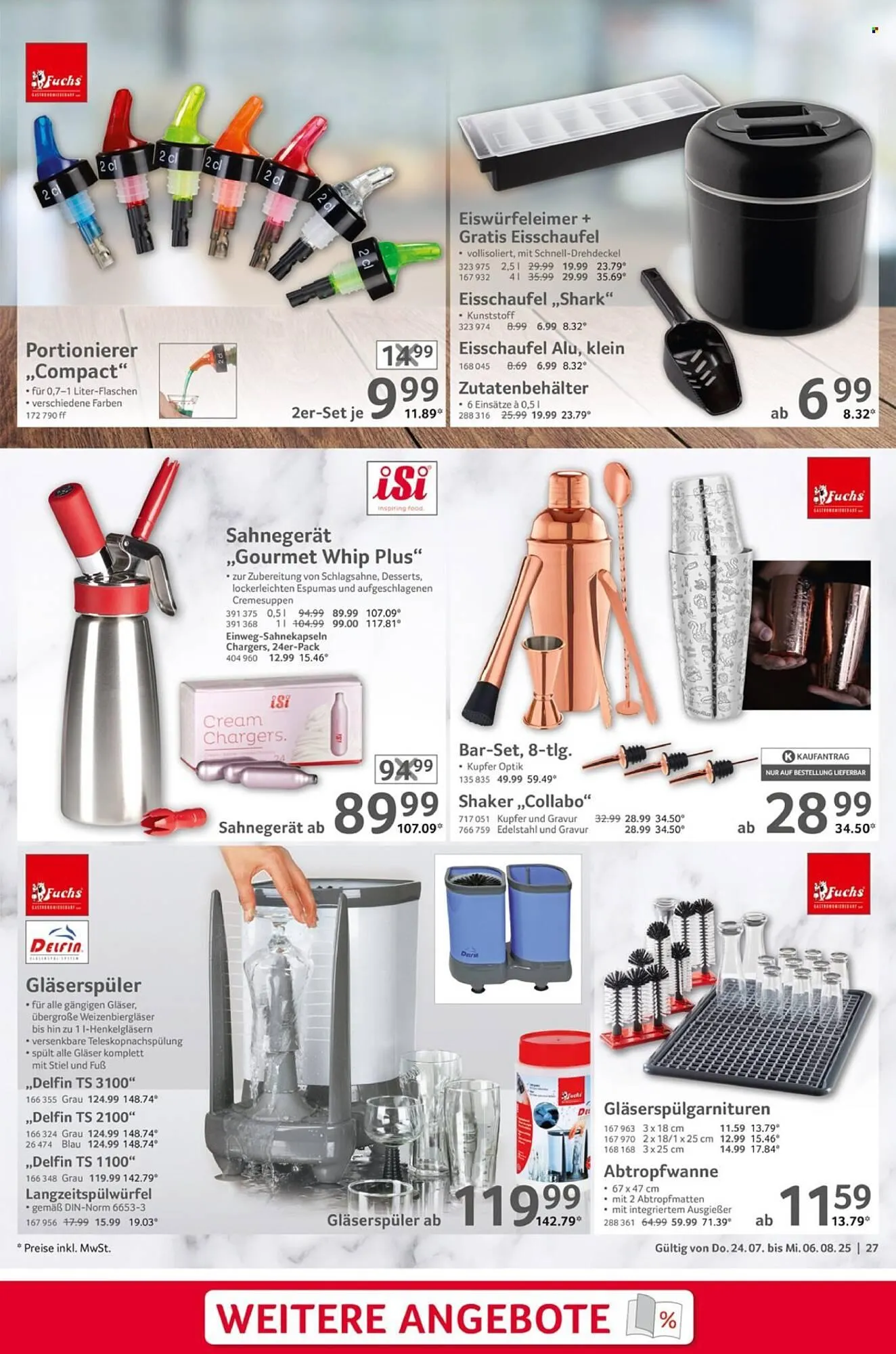 Selgros Prospekt von 24. Juli bis 6. August 2025 - Prospekt seite 27