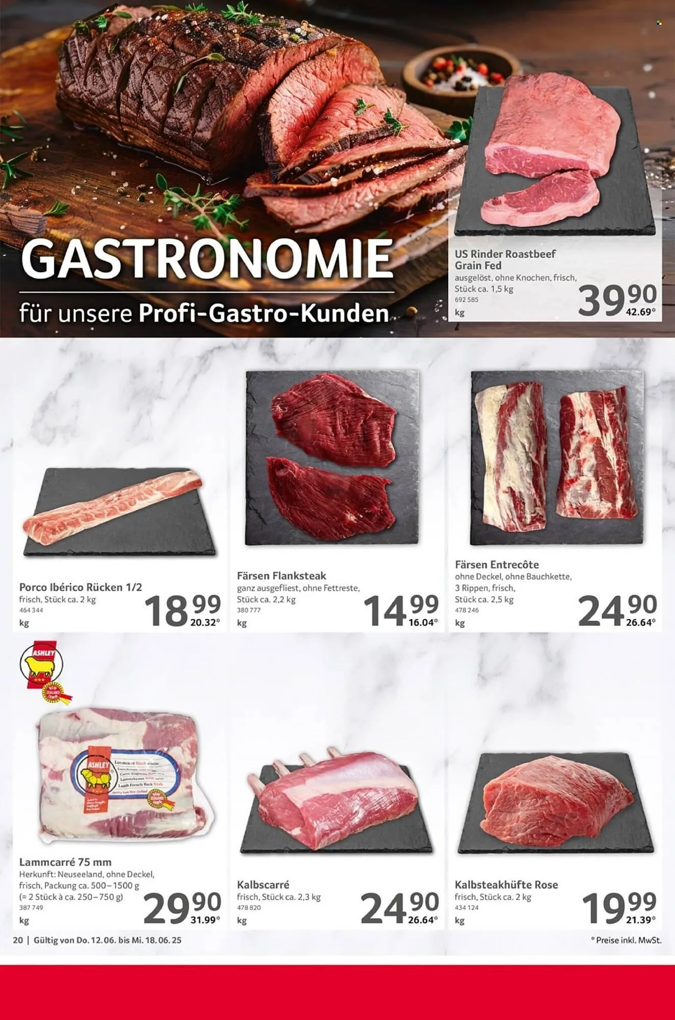 Selgros Prospekt von 12. Juni bis 18. Juni 2025 - Prospekt seite 20