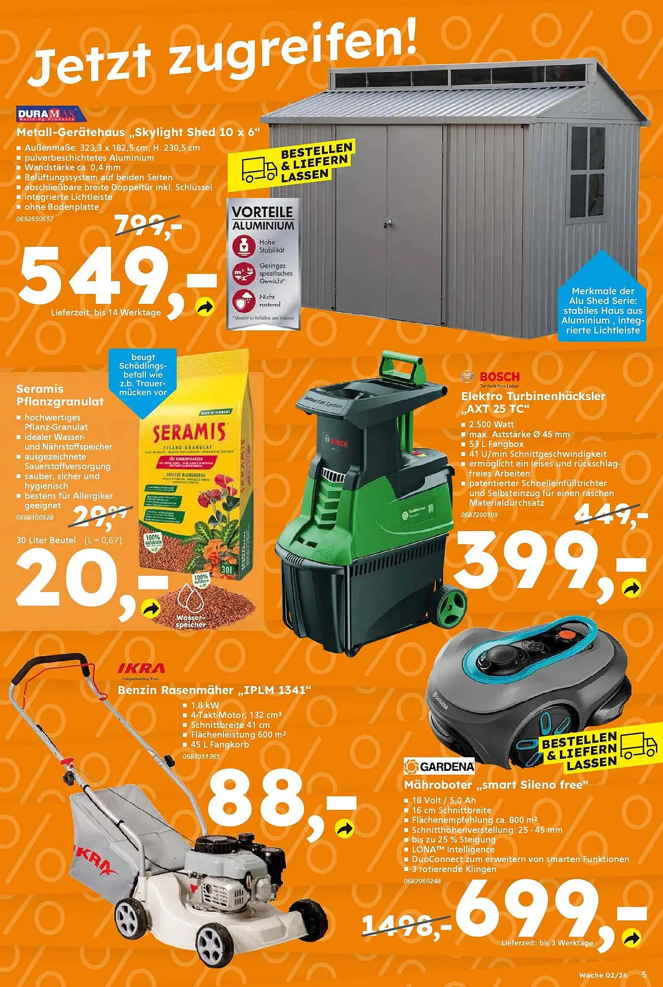 Globus Baumarkt Prospekt von 4. Januar bis 10. Januar 2026 - Prospekt seite 5