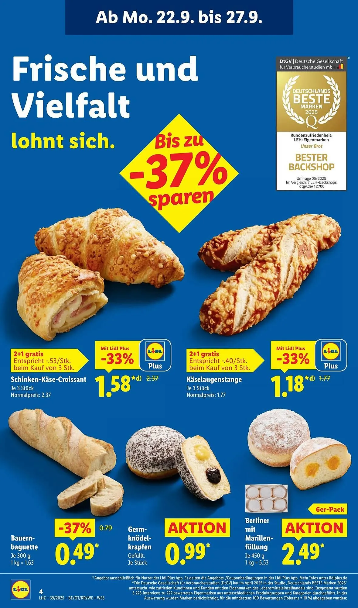 Lidl Prospekt von 22. September bis 28. September 2025 - Prospekt seite 10