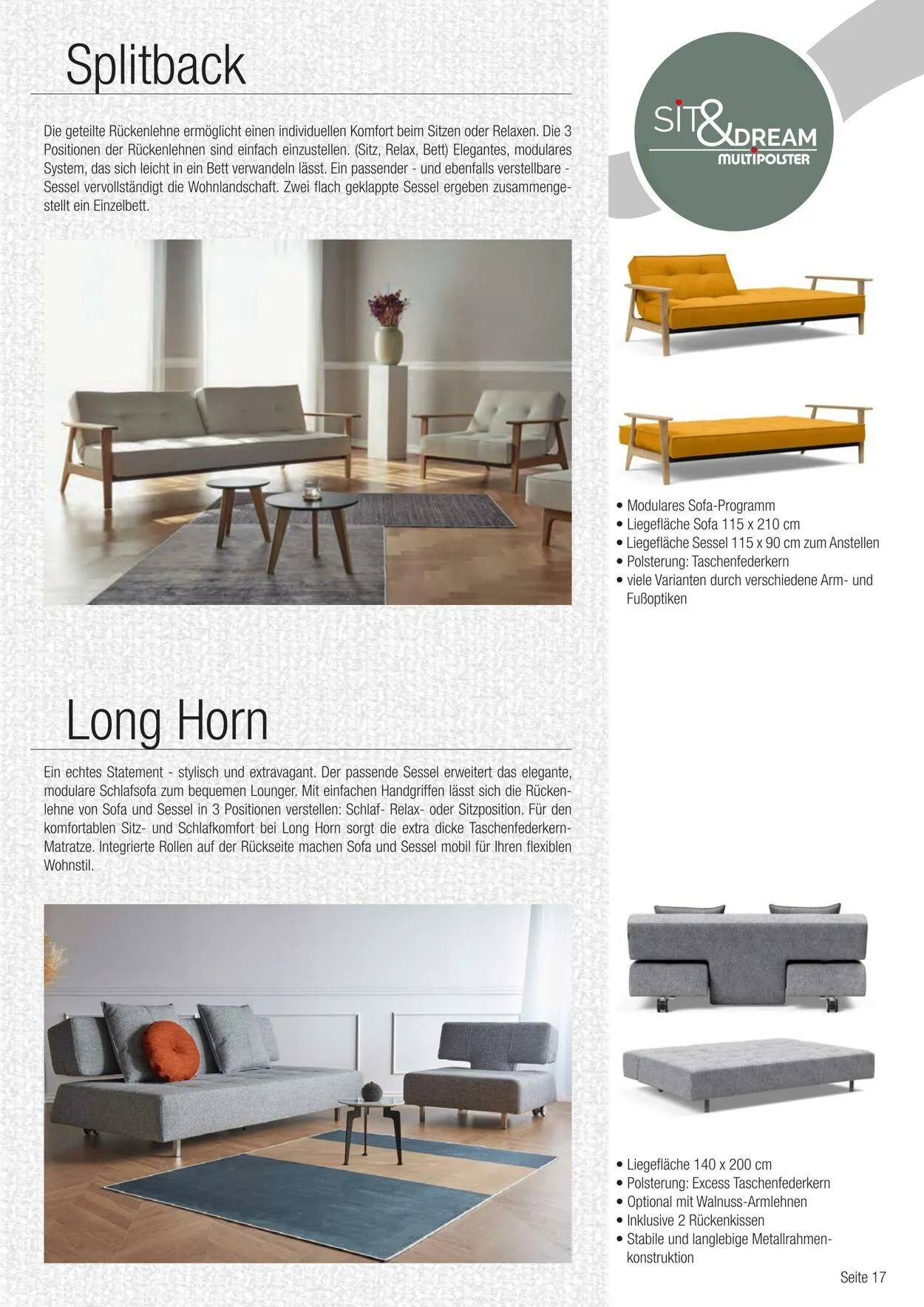 Multipolster Aktueller Prospekt von 2. Juni bis 16. Juni 2025 - Prospekt seite 17