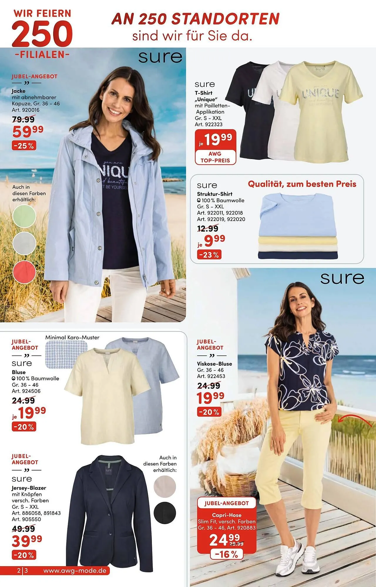 AWG Mode Prospekt von 18. April bis 3. Mai 2026 - Prospekt seite 2