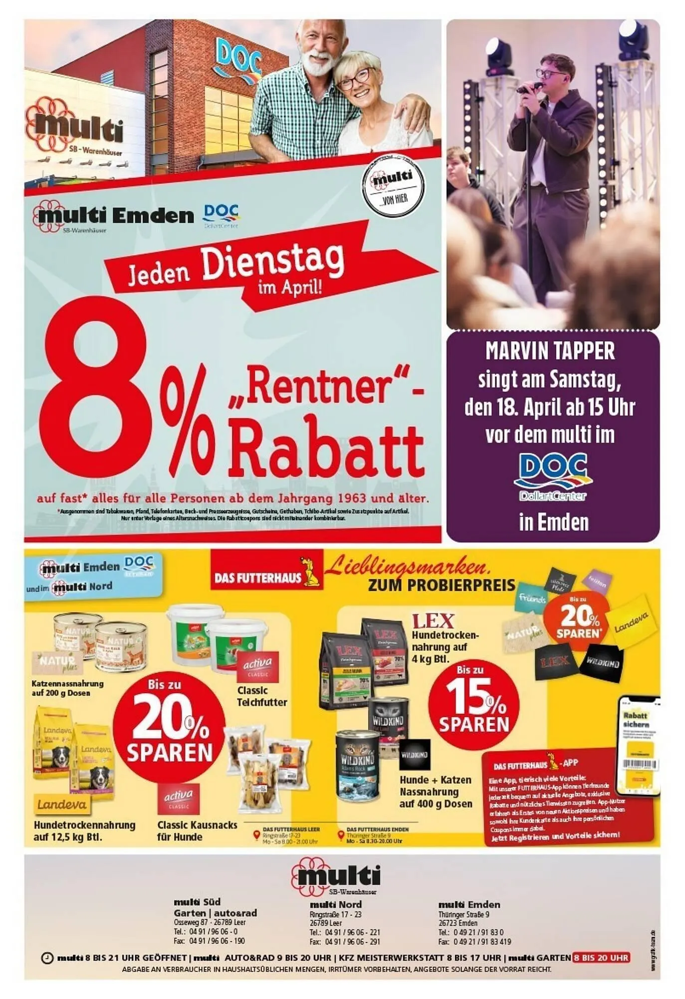 Multi Markt Prospekt von 13. April bis 18. April 2026 - Prospekt seite 21