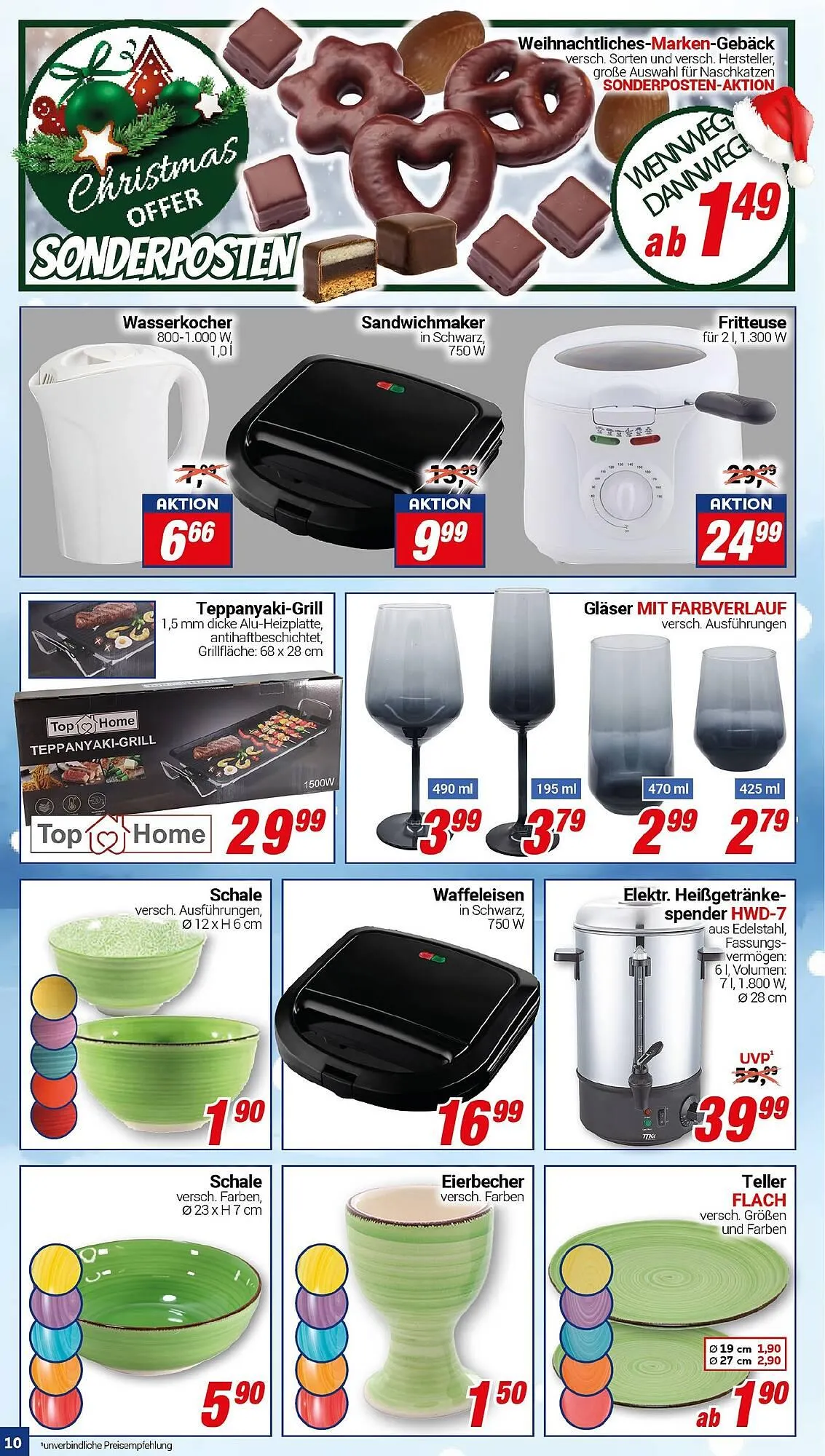 CENTERSHOP Prospekt von 15. Dezember bis 21. Dezember 2025 - Prospekt seite 10