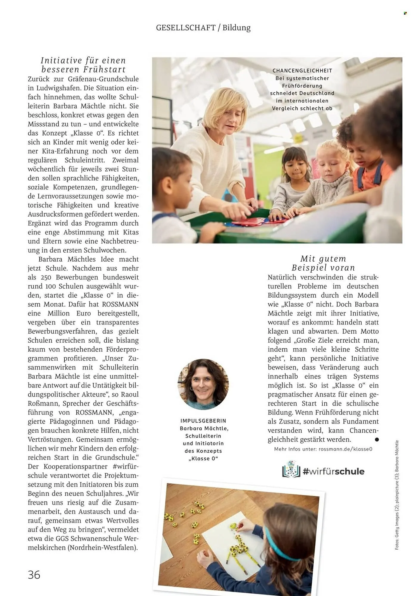 Rossmann Magazin von 1. März bis 31. März 2026 - Prospekt seite 36