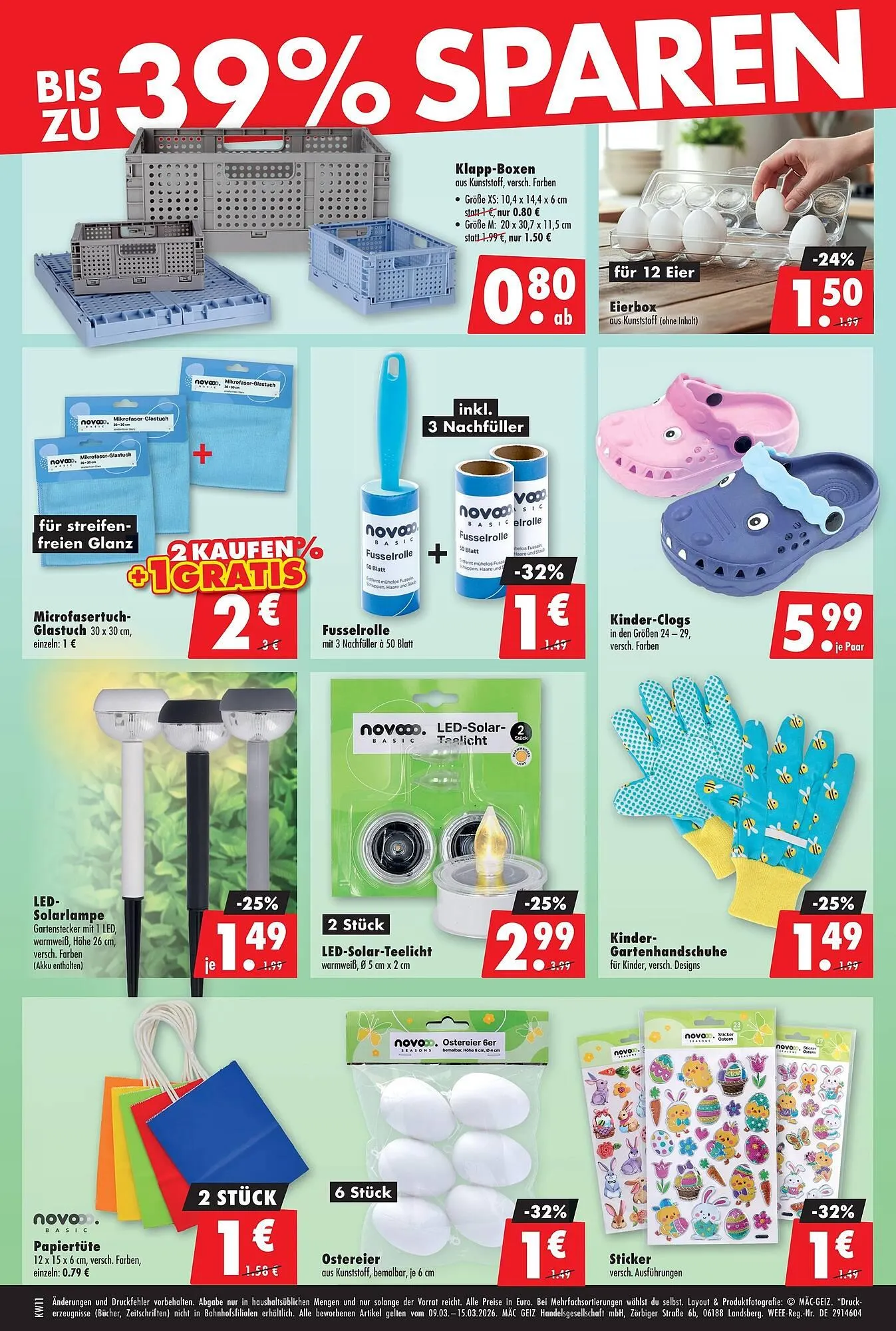 Mäc Geiz Prospekt von 9. März bis 15. März 2026 - Prospekt seite 2