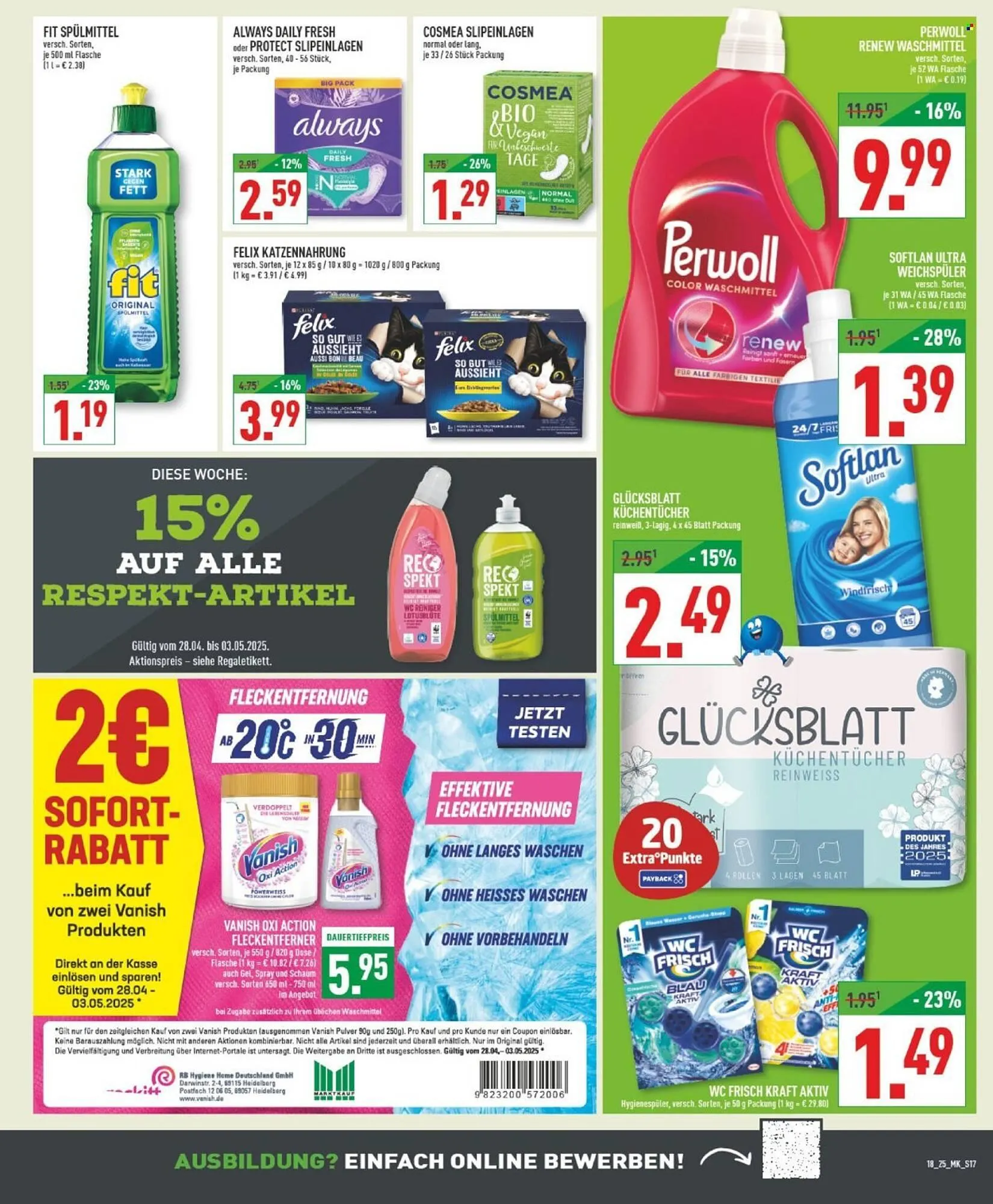 Marktkauf Prospekt von 28. April bis 3. Mai 2025 - Prospekt seite 17