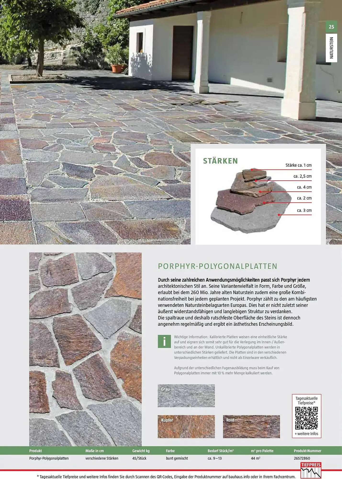 Bauhaus Prospekt von 2. März bis 30. Juni 2026 - Prospekt seite 25