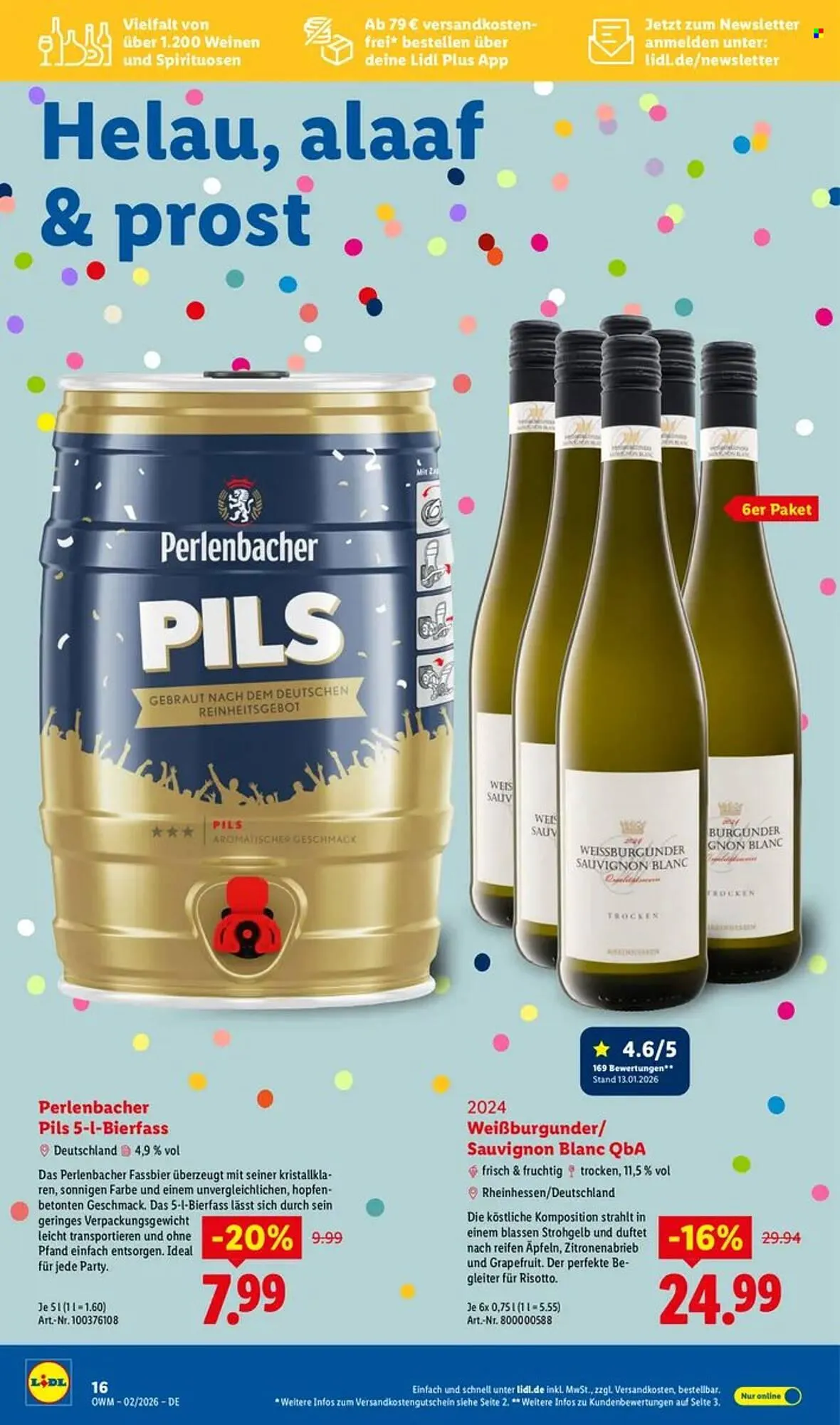 Lidl Prospekt von 1. Februar bis 28. Februar 2026 - Prospekt seite 16