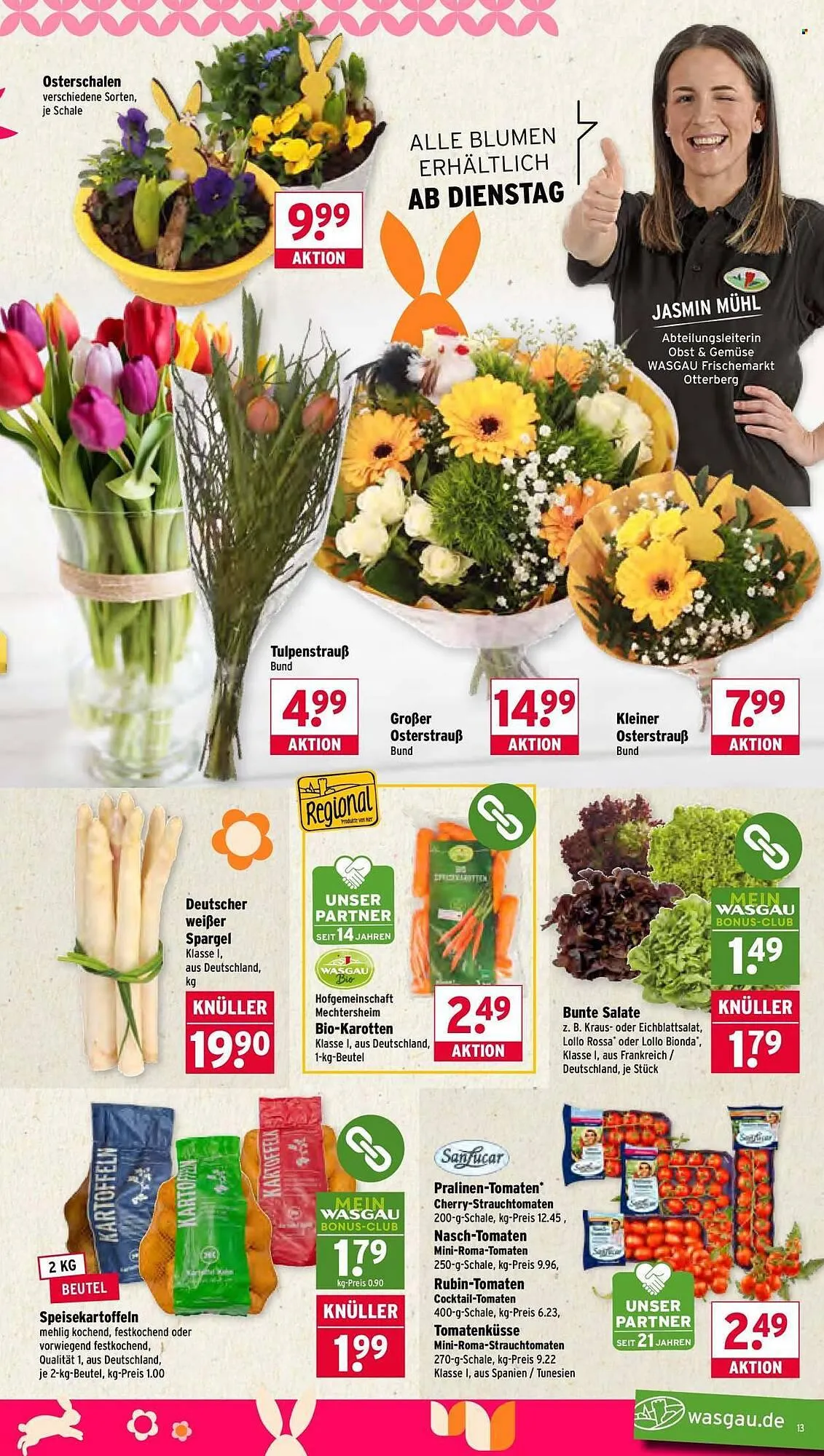 Wasgau Prospekt von 30. März bis 4. April 2026 - Prospekt seite 13