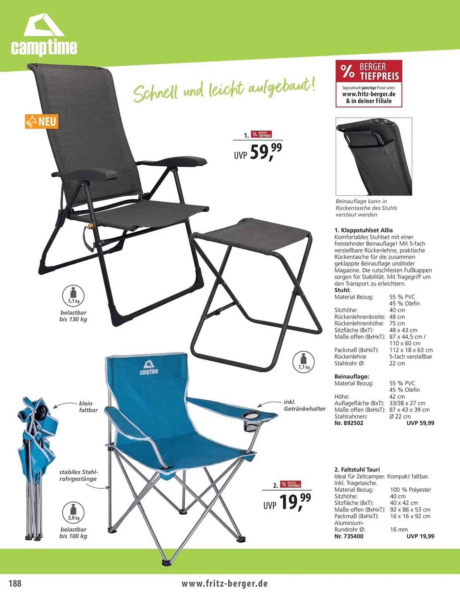 Fritz Berger Prospekt von 27. Mai bis 31. Dezember 2025 - Prospekt seite 188