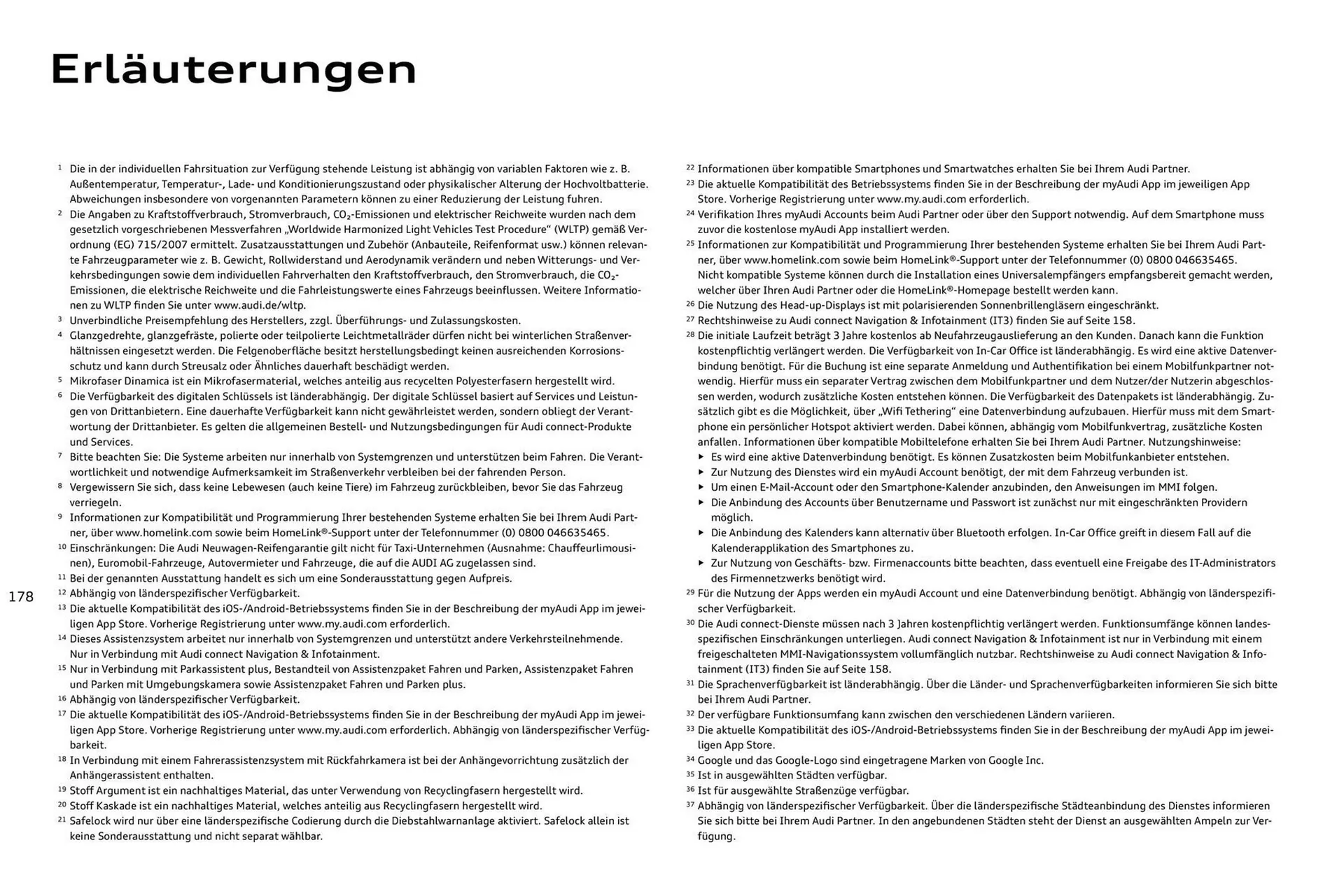 Audi Prospekt von 11. August bis 11. August 2026 - Prospekt seite 178