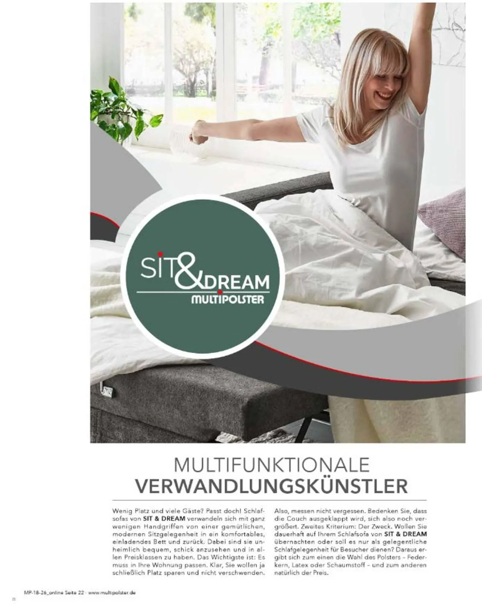 Multipolster Prospekt von 5. Mai bis 30. Mai 2026 - Prospekt seite 22