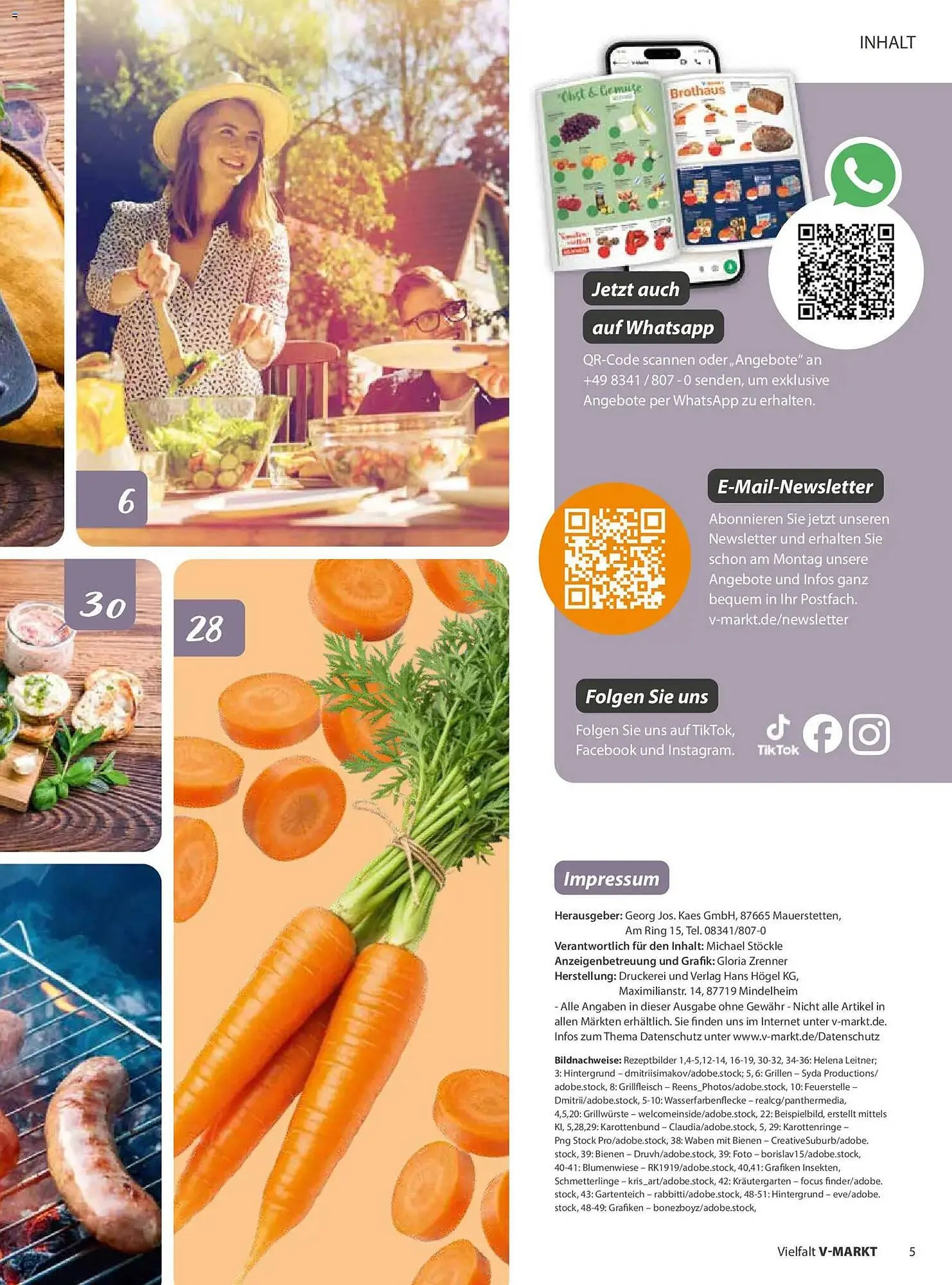 V Markt Magazin von 1. Mai bis 30. Juni 2026 - Prospekt seite 5