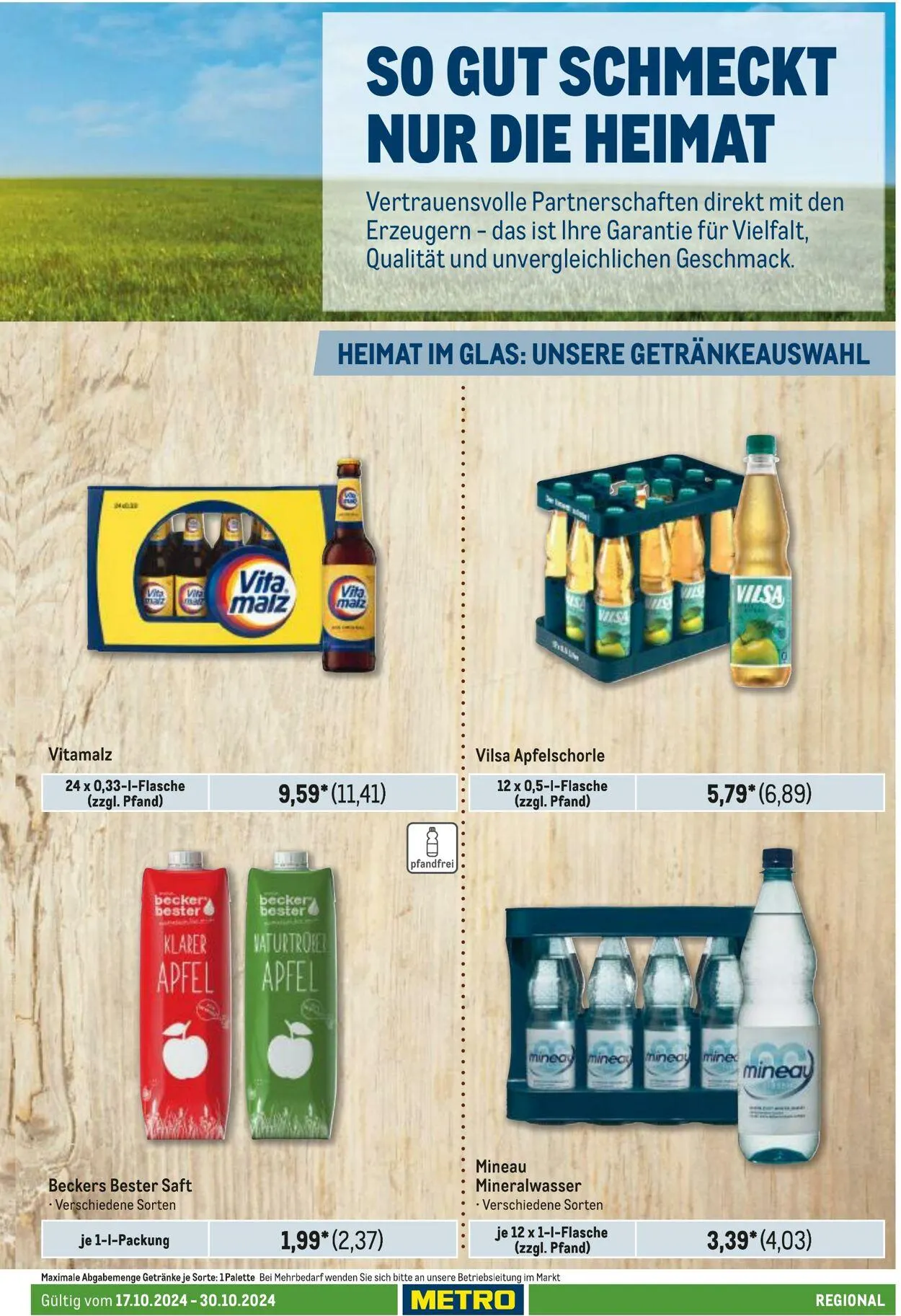 Metro Aktueller Prospekt von 10. Juli bis 24. Juli 2025 - Prospekt seite 13