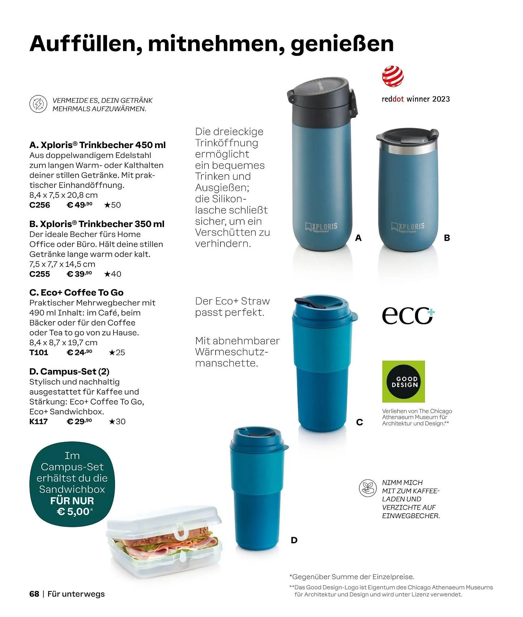 Tupperware Prospekt von 2. September bis 1. März 2025 - Prospekt seite 68