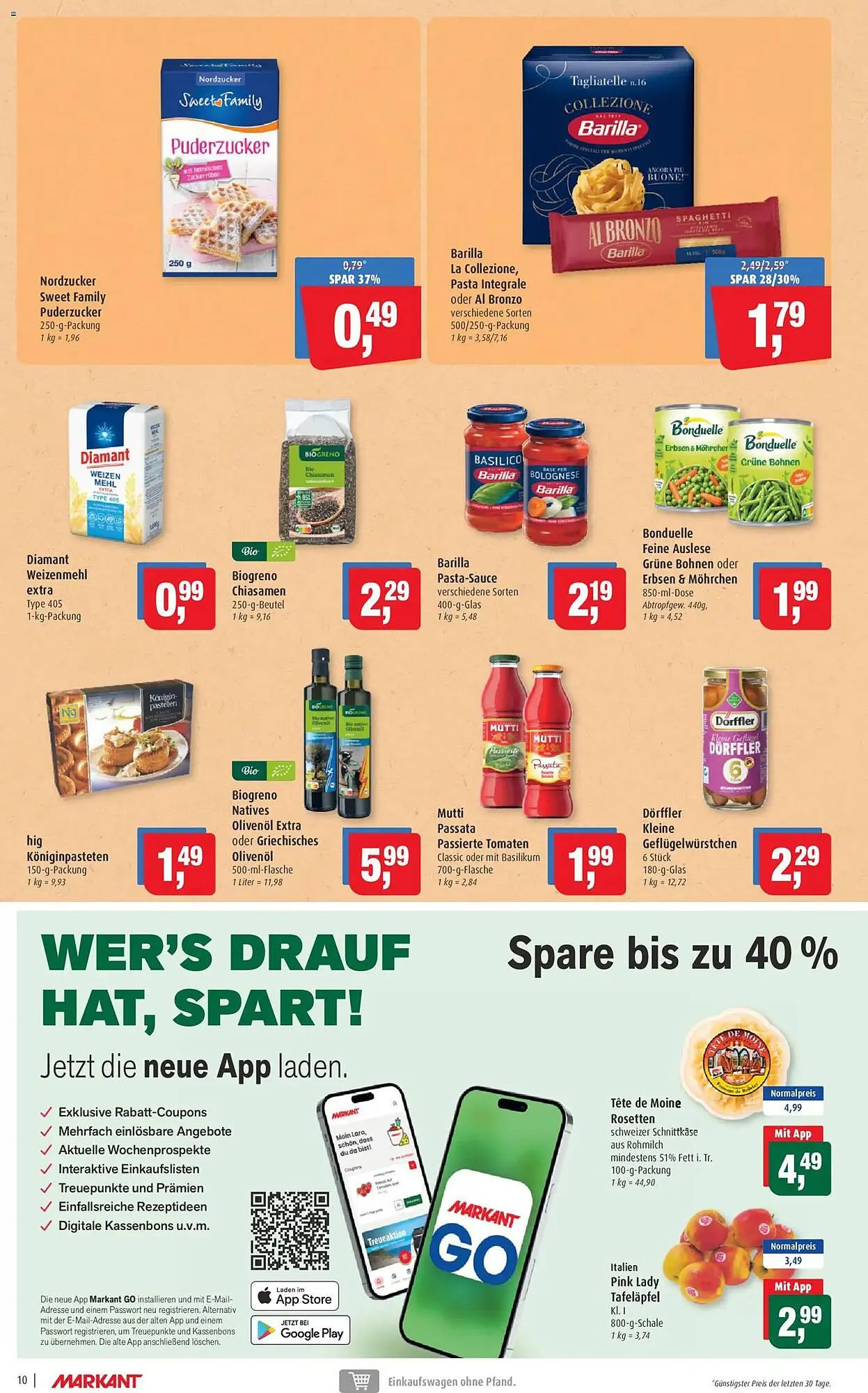 Markant Prospekt von 23. März bis 28. März 2026 - Prospekt seite 10