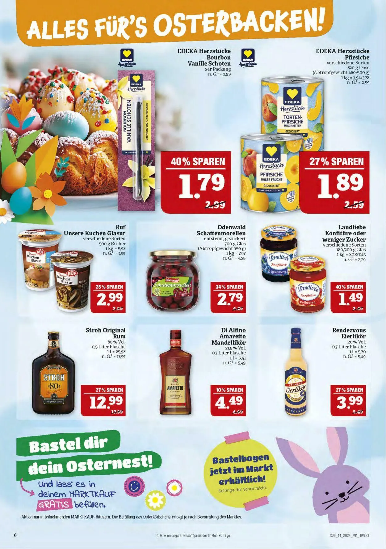 Marktkauf - Nürnberg-Thon Aktueller Prospekt von 31. März bis 5. April 2025 - Prospekt seite 6