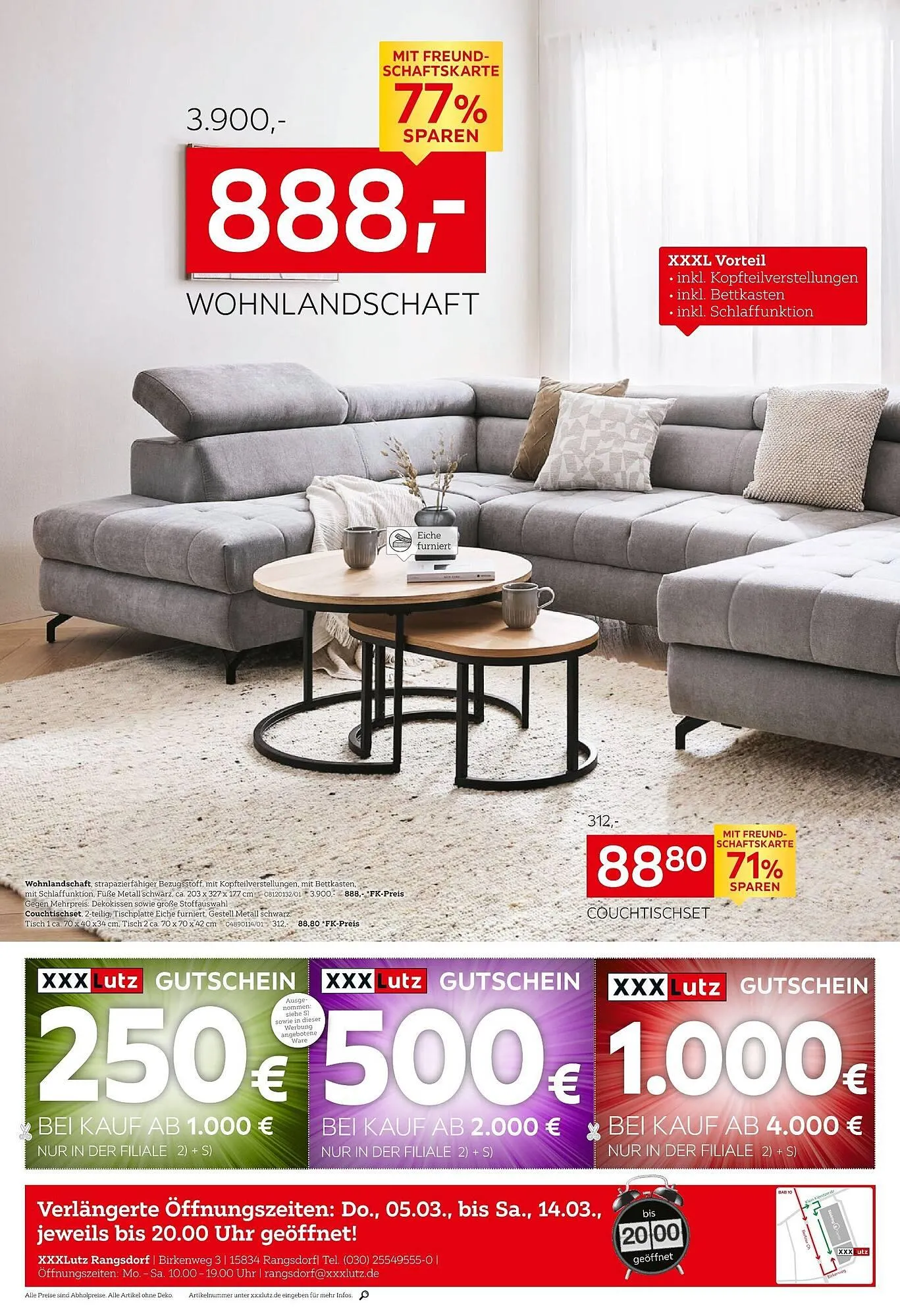 XXXLutz Prospekt von 2. März bis 15. März 2026 - Prospekt seite 2