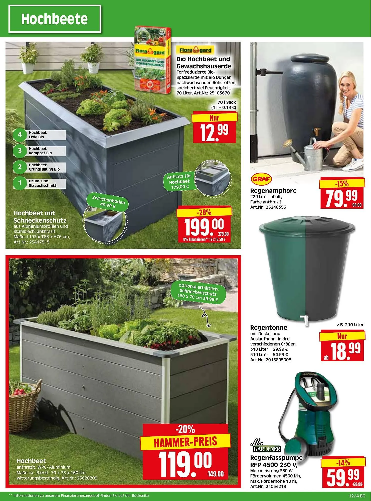 Herkules Baumarkt Prospekt von 17. März bis 22. März 2025 - Prospekt seite 4