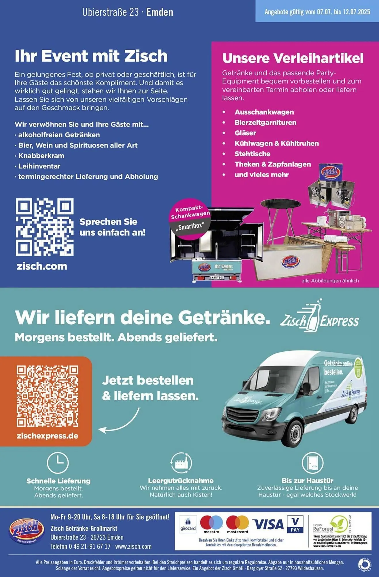 Zisch Prospekt von 6. Juli bis 12. Juli 2025 - Prospekt seite 8