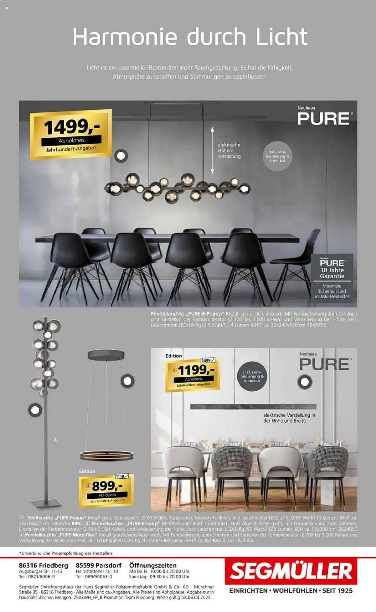 Segmüller Prospekt von 30. März bis 6. April 2025 - Prospekt seite 20