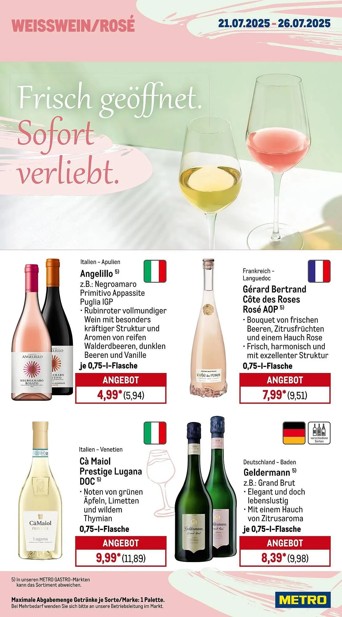 METRO Prospekt von 21. Juli bis 27. Juli 2025 - Prospekt seite 15