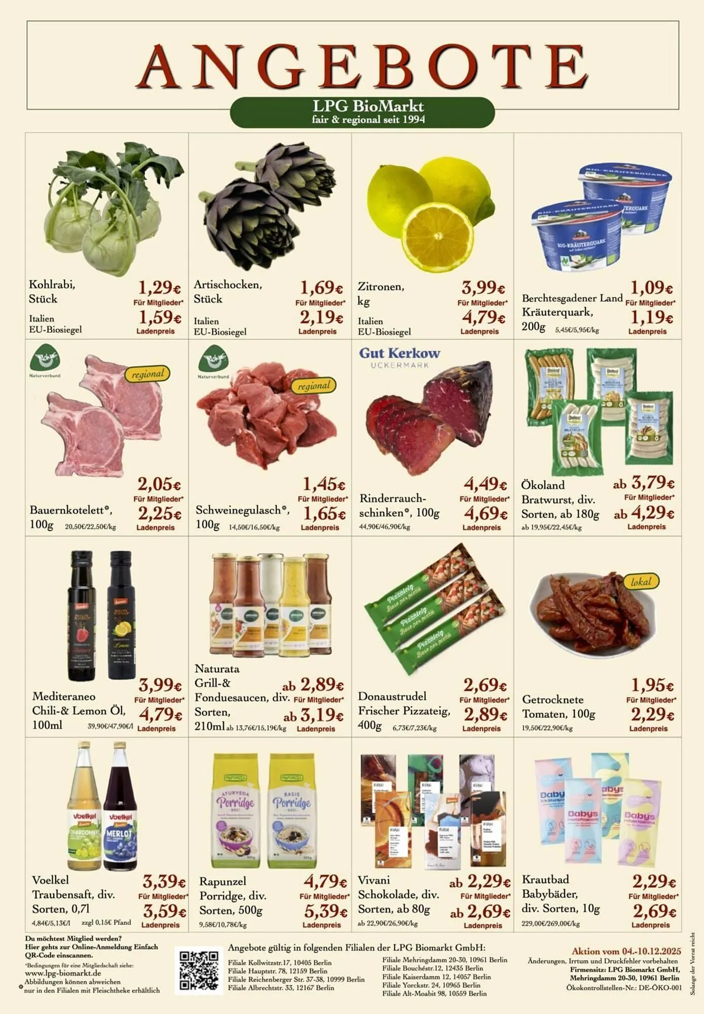 LPG Biomarkt Prospekt von 4. Dezember bis 10. Dezember 2025 - Prospekt seite 2