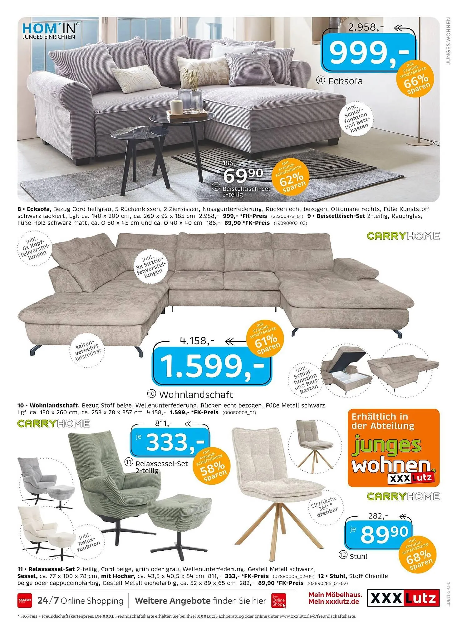 XXXLutz Prospekt von 3. November bis 16. November 2025 - Prospekt seite 25