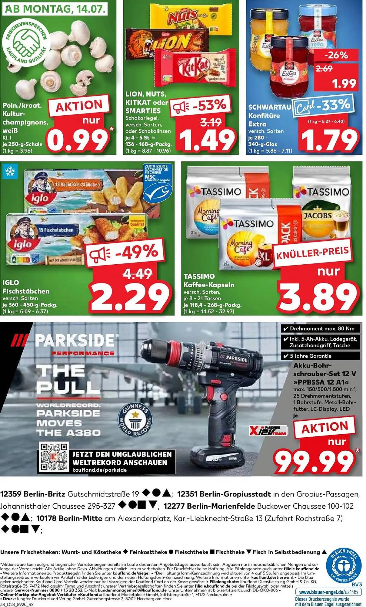 Kaufland Prospekt von 10. Juli bis 16. Juli 2025 - Prospekt seite 38