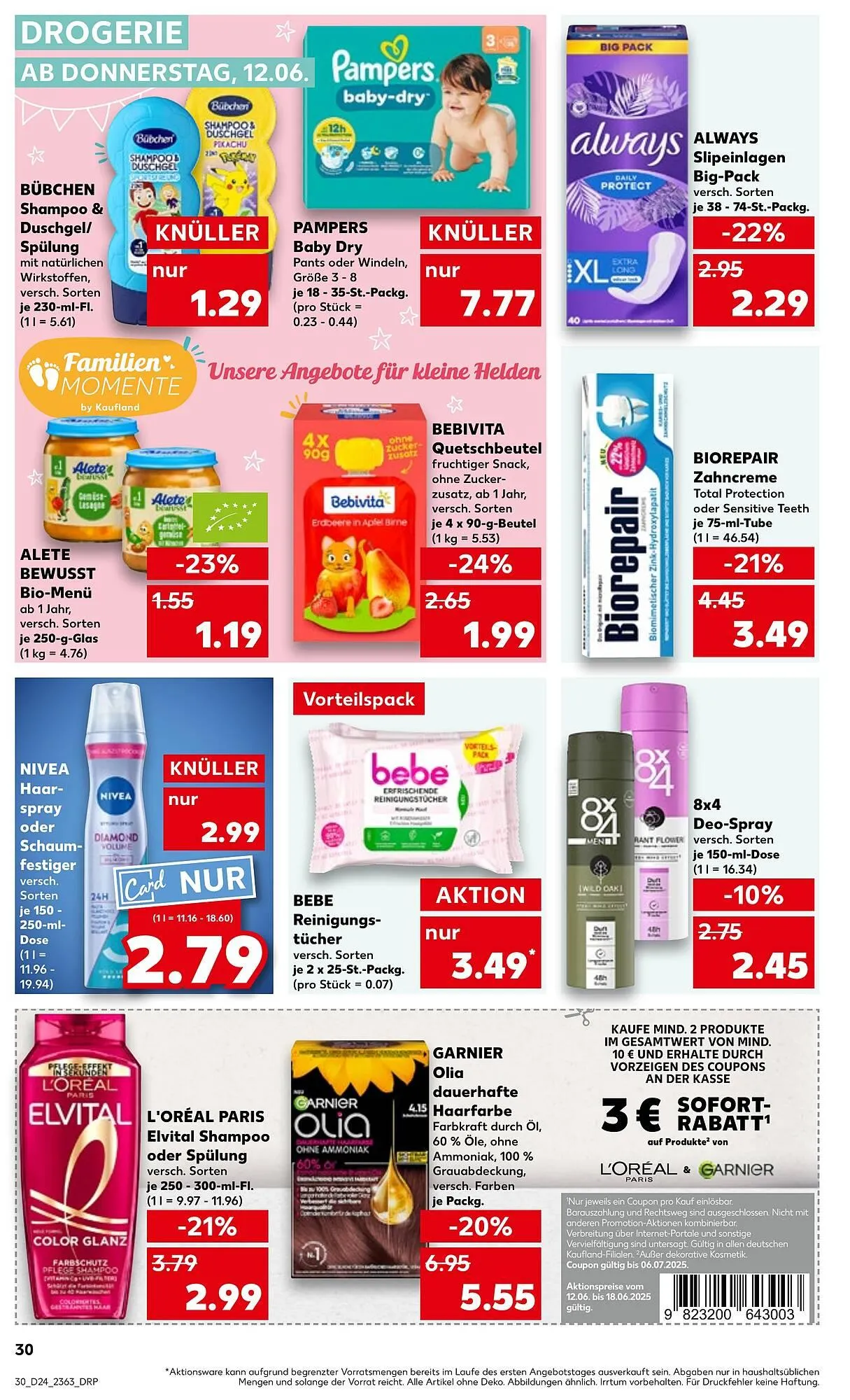 Kaufland Prospekt von 12. Juni bis 18. Juni 2025 - Prospekt seite 30