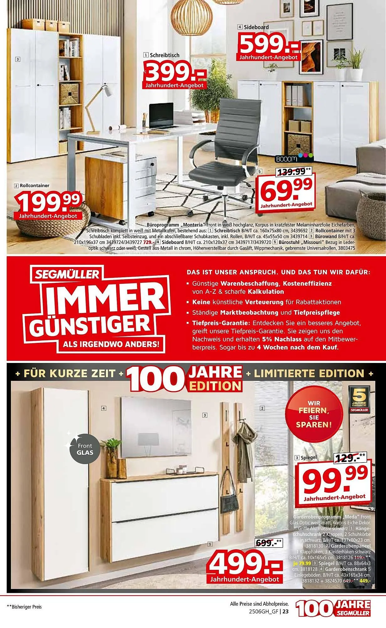 Segmüller Prospekt von 7. Juni bis 28. Juni 2025 - Prospekt seite 35