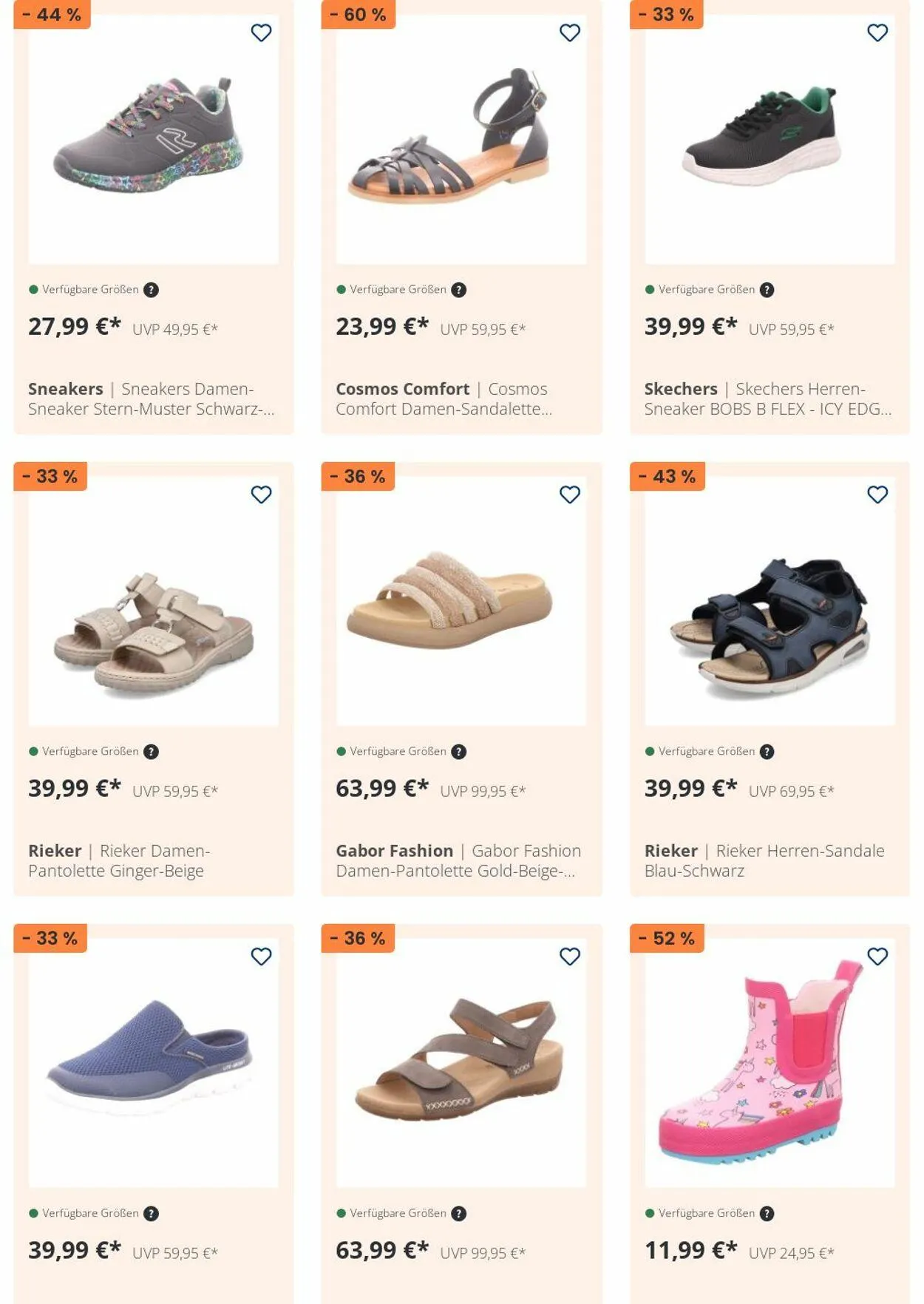 SCHUH OKAY Aktueller Prospekt von 11. August bis 20. August 2025 - Prospekt seite 16