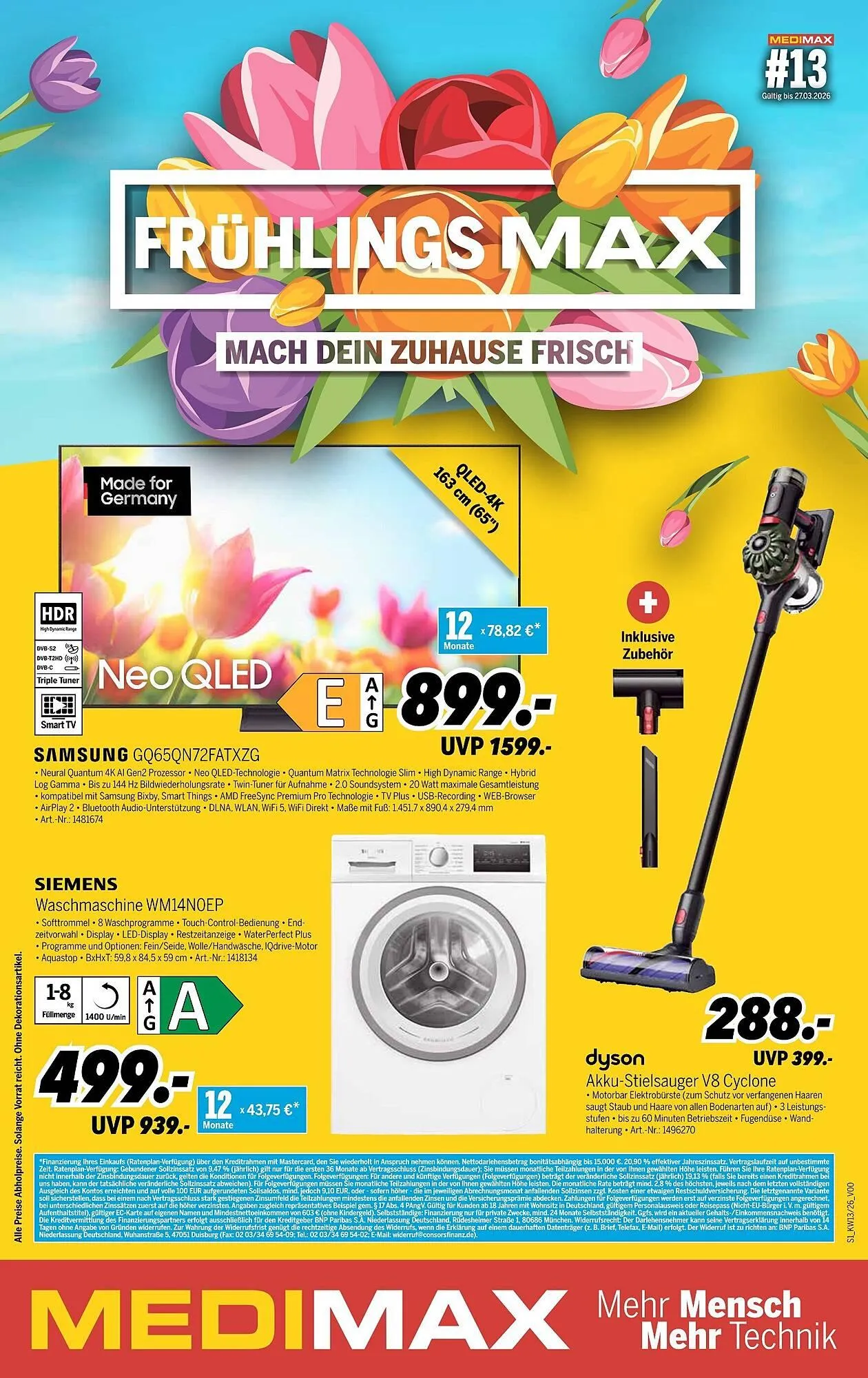 MEDIMAX Prospekt von 20. März bis 27. März 2026 - Prospekt seite 1